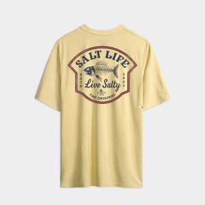 Men's Bone Fish Crest SLX Performance Short Sleeve Tee