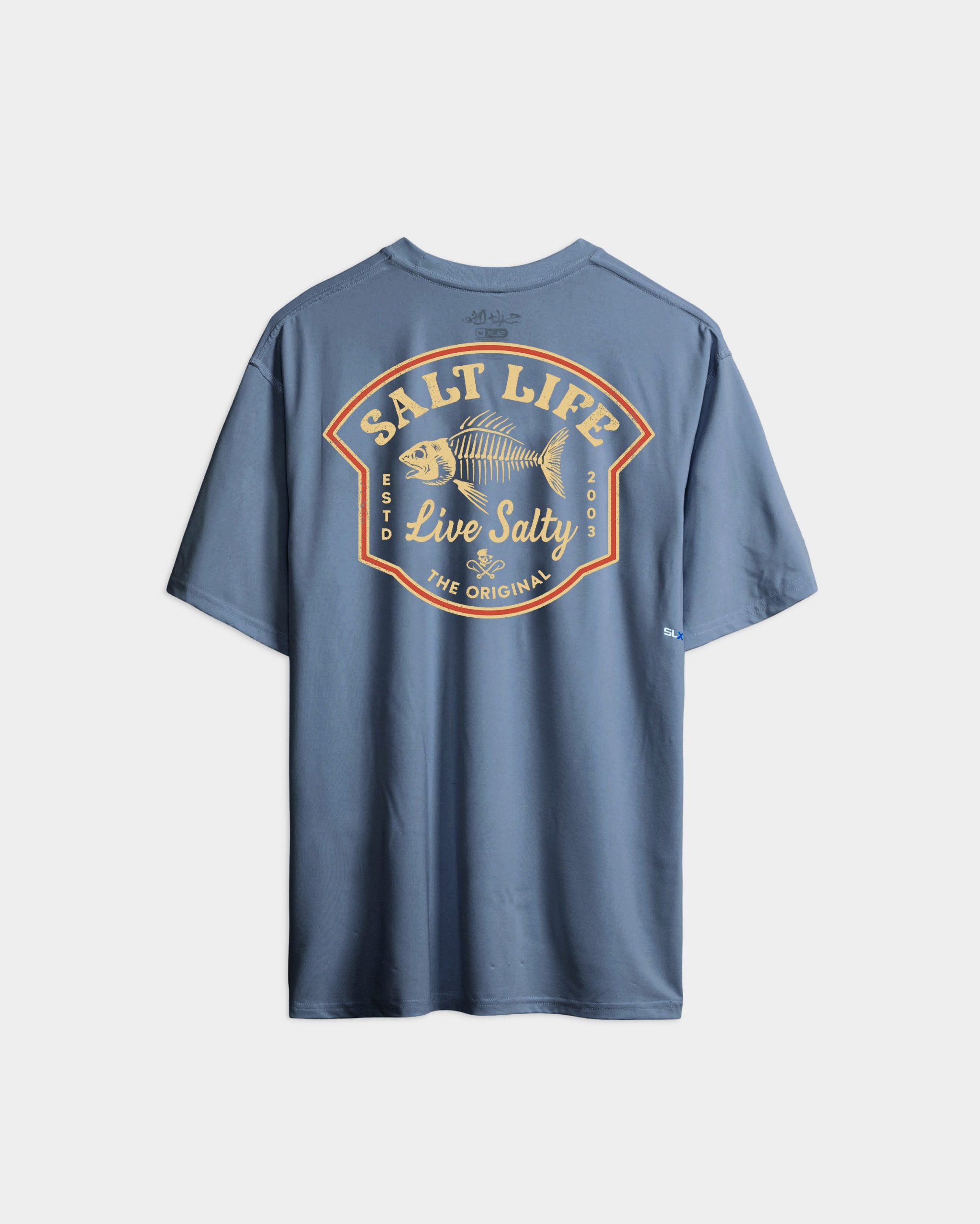 Men's Bone Fish Crest SLX Performance Short Sleeve Tee
