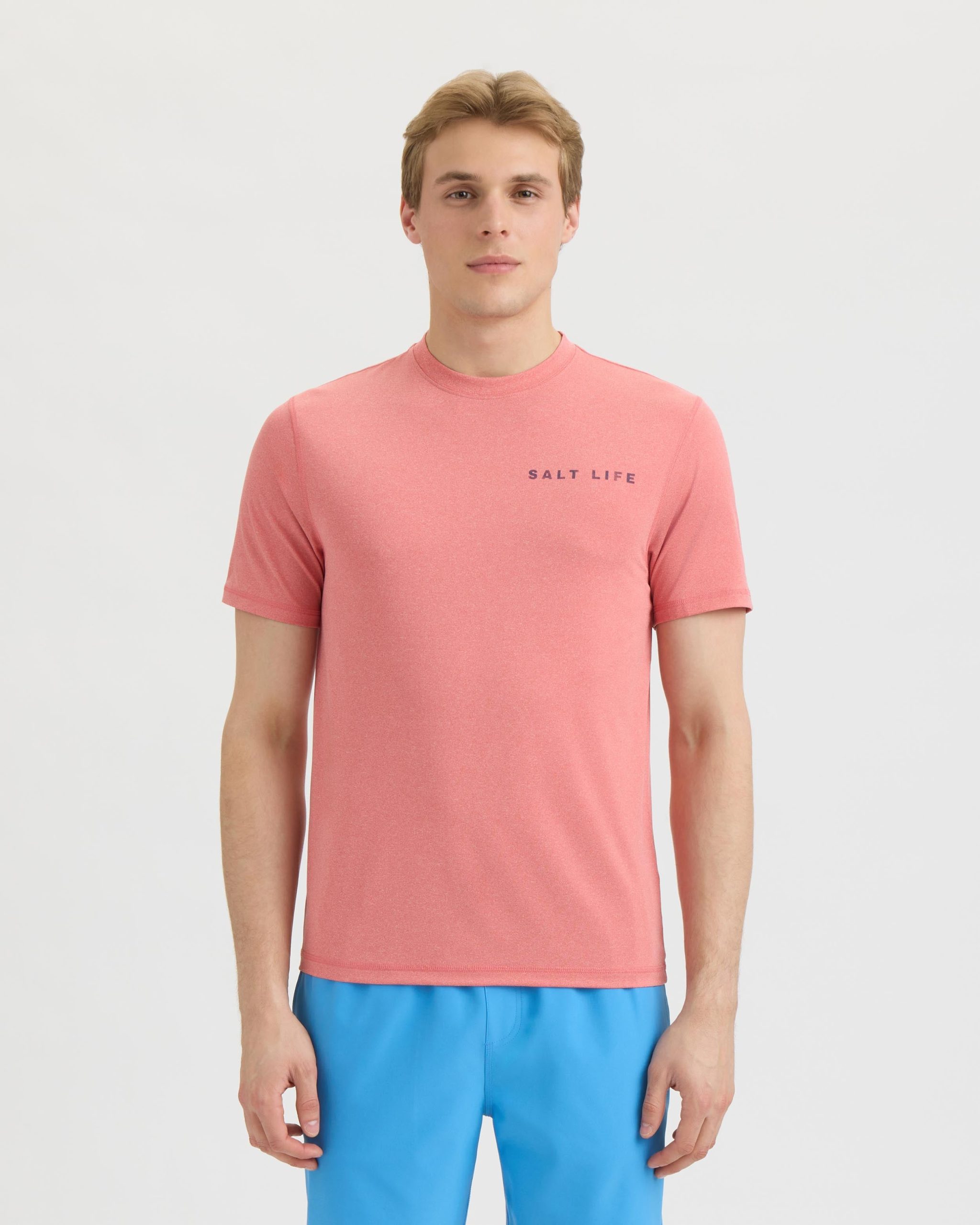 Men's Livin Salty SLX Performance Short Sleeve Tee - Image 2