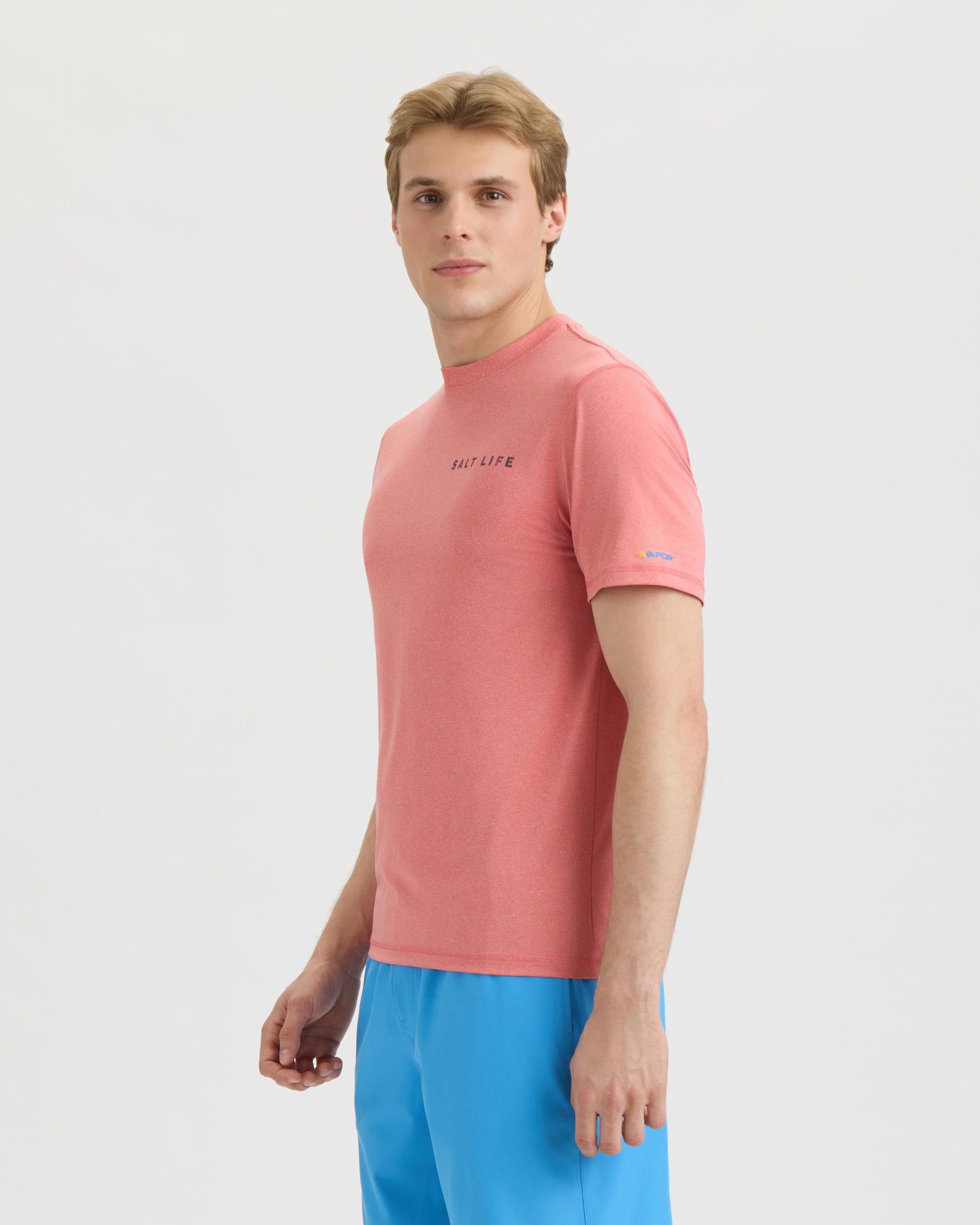 Men's Livin Salty SLX Performance Short Sleeve Tee - Image 3