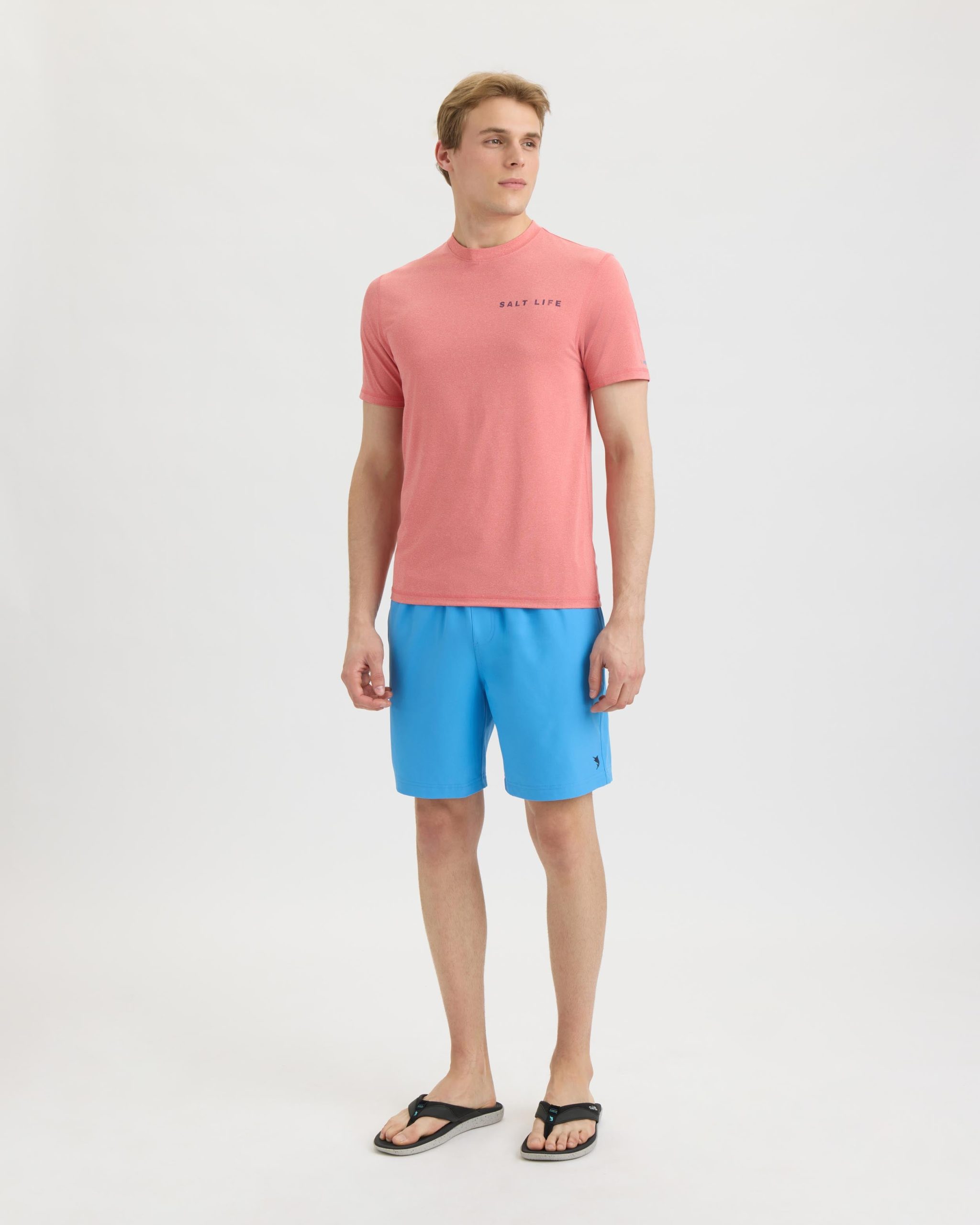 Men's Livin Salty SLX Performance Short Sleeve Tee - Image 6