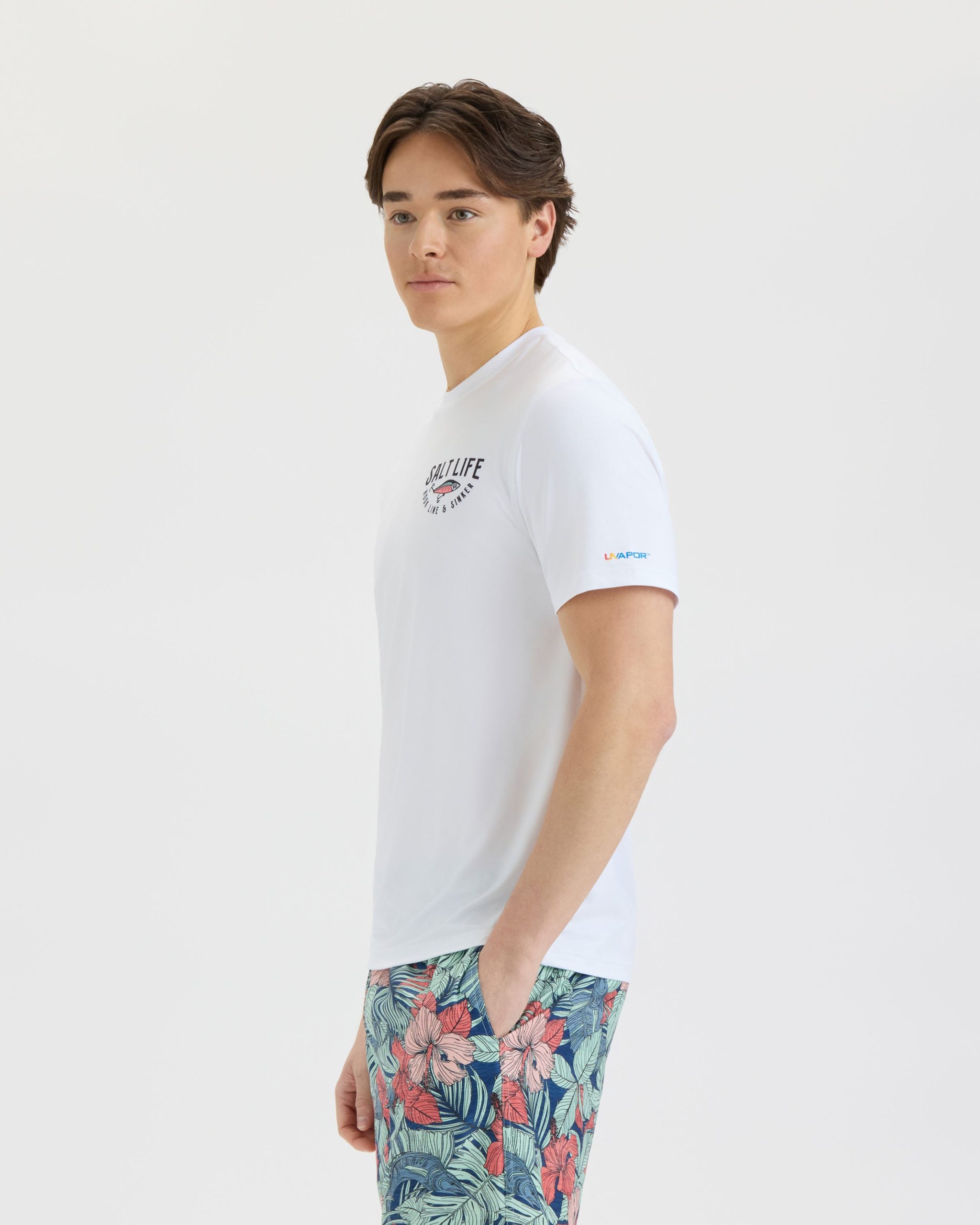 Men's Salty Craftsmen SLX Performance Short Sleeve Tee - Image 3