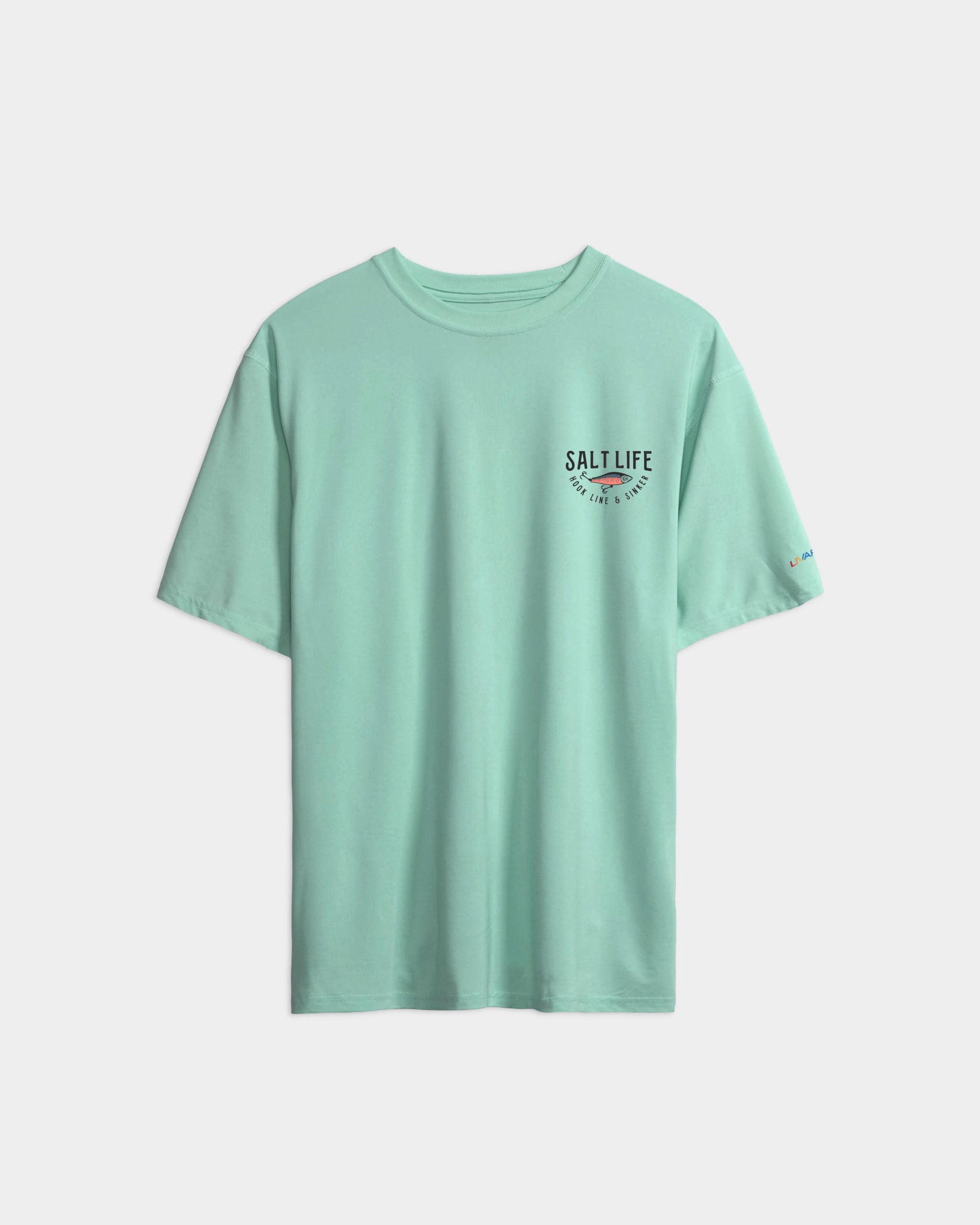 Men's Salty Craftsmen SLX Performance Short Sleeve Tee - Image 2
