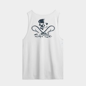 Men's Skull and Hooks Tank Top