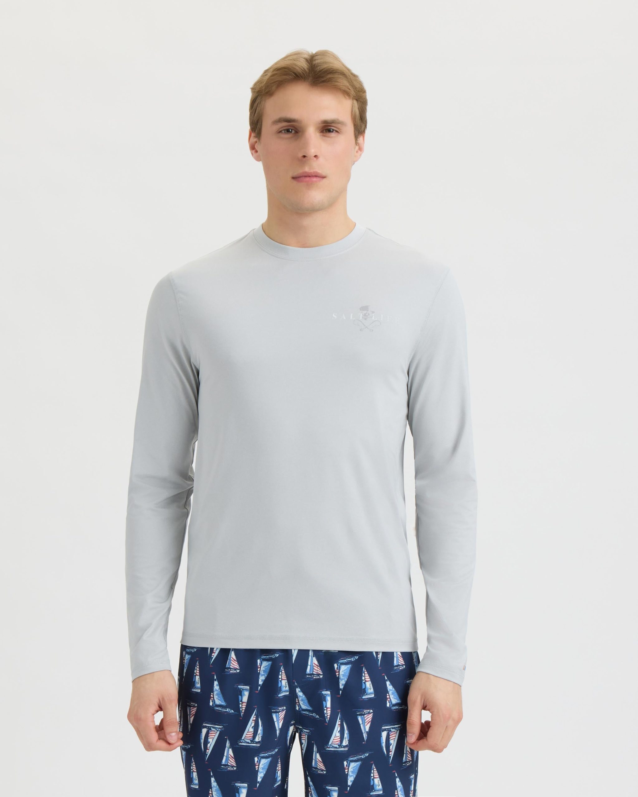 Men's Crab Hammer SLX Performance Long Sleeve Tee - Image 2