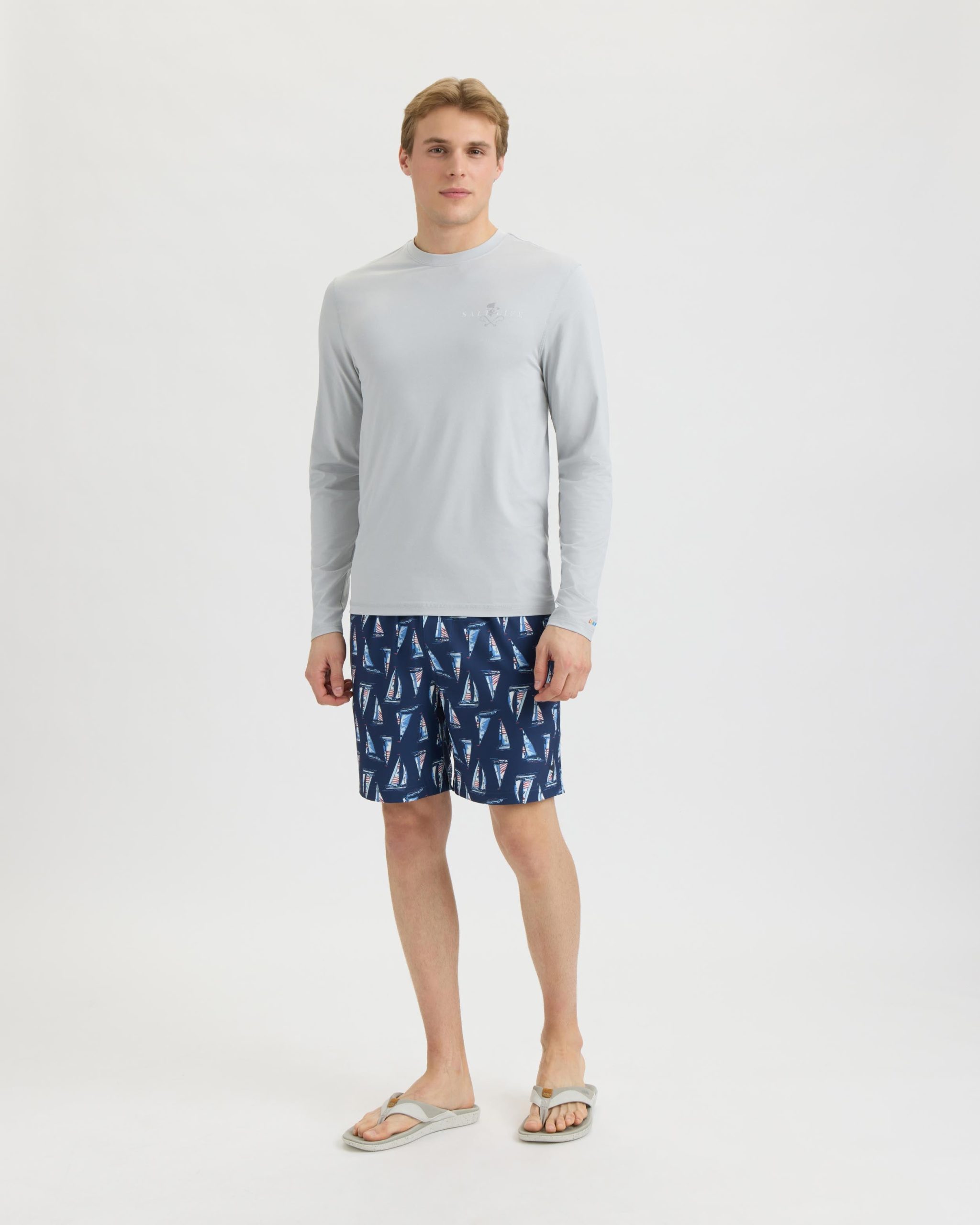 Men's Crab Hammer SLX Performance Long Sleeve Tee - Image 6