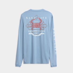 Men's Crab Hammer SLX Performance Long Sleeve Tee