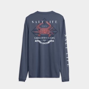 Men's Crab Hammer SLX Performance Long Sleeve Tee