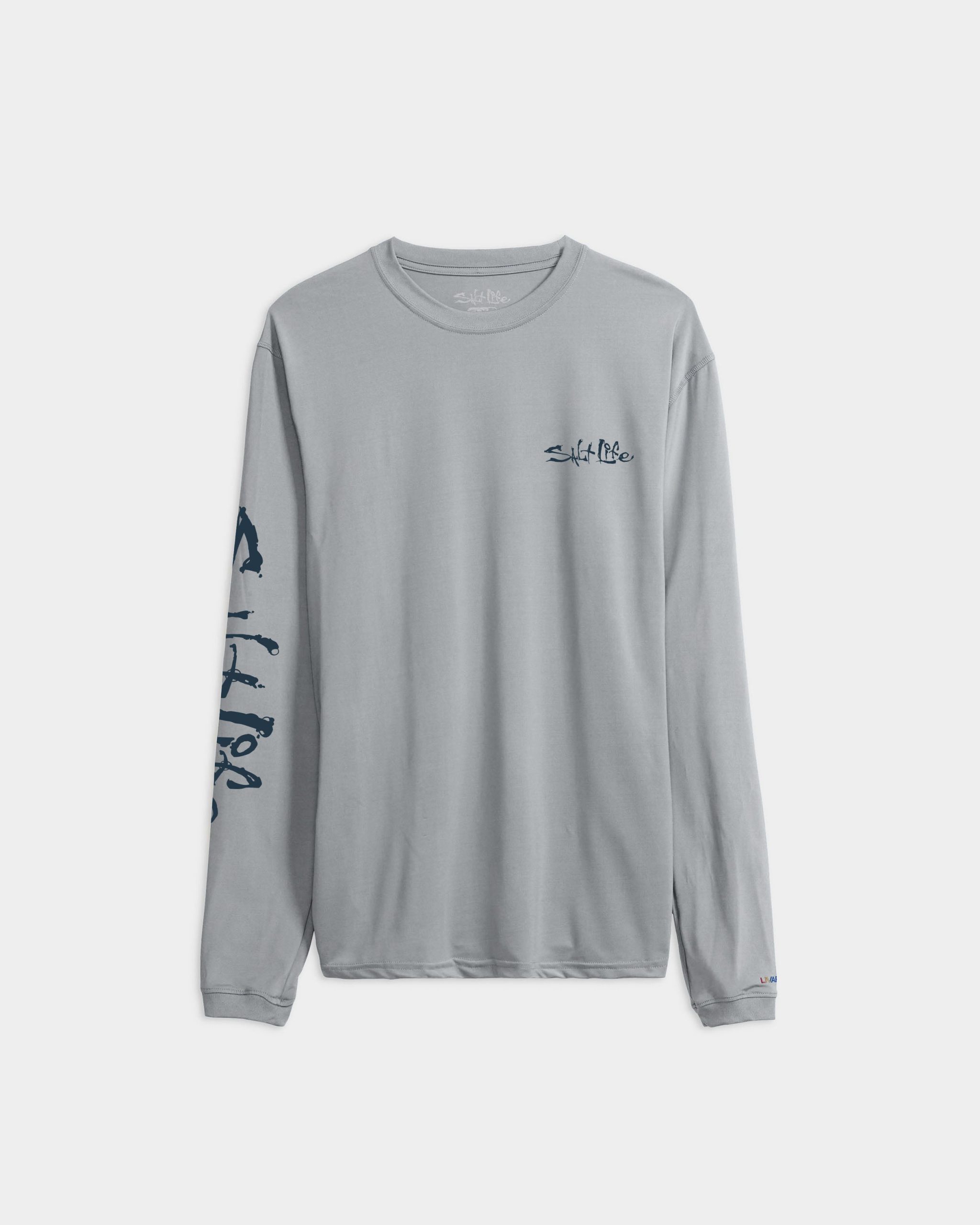 Men's Liquid Depth Badge Long Sleeve SLX Performance Tee - Image 7