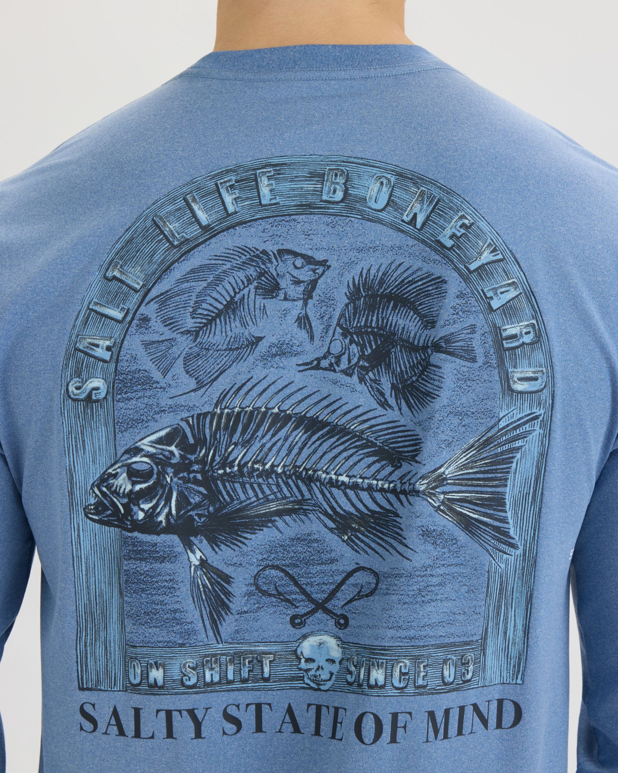 Men's Boneyard SLX Performance Long Sleeve Tee - Image 5