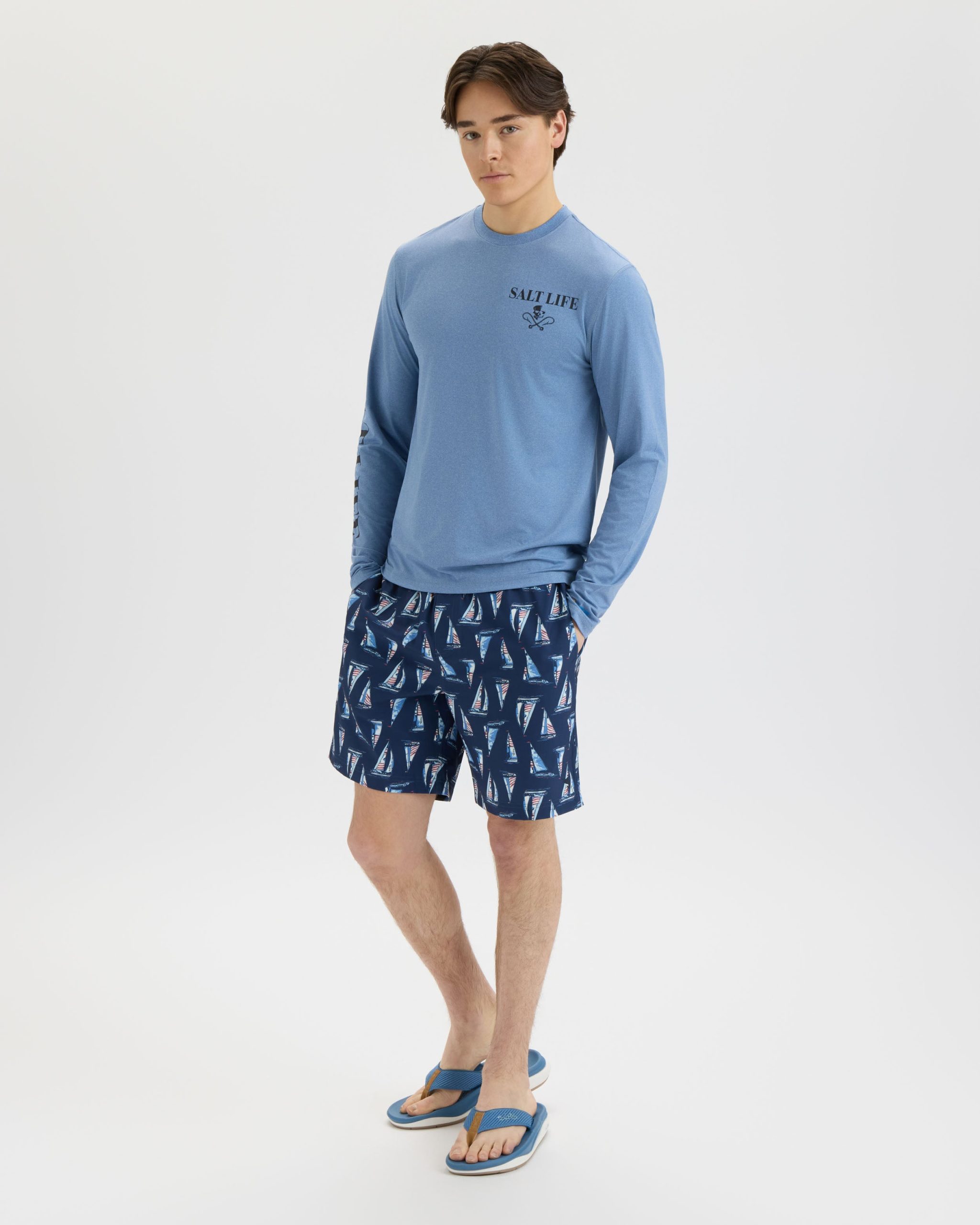 Men's Boneyard SLX Performance Long Sleeve Tee - Image 6