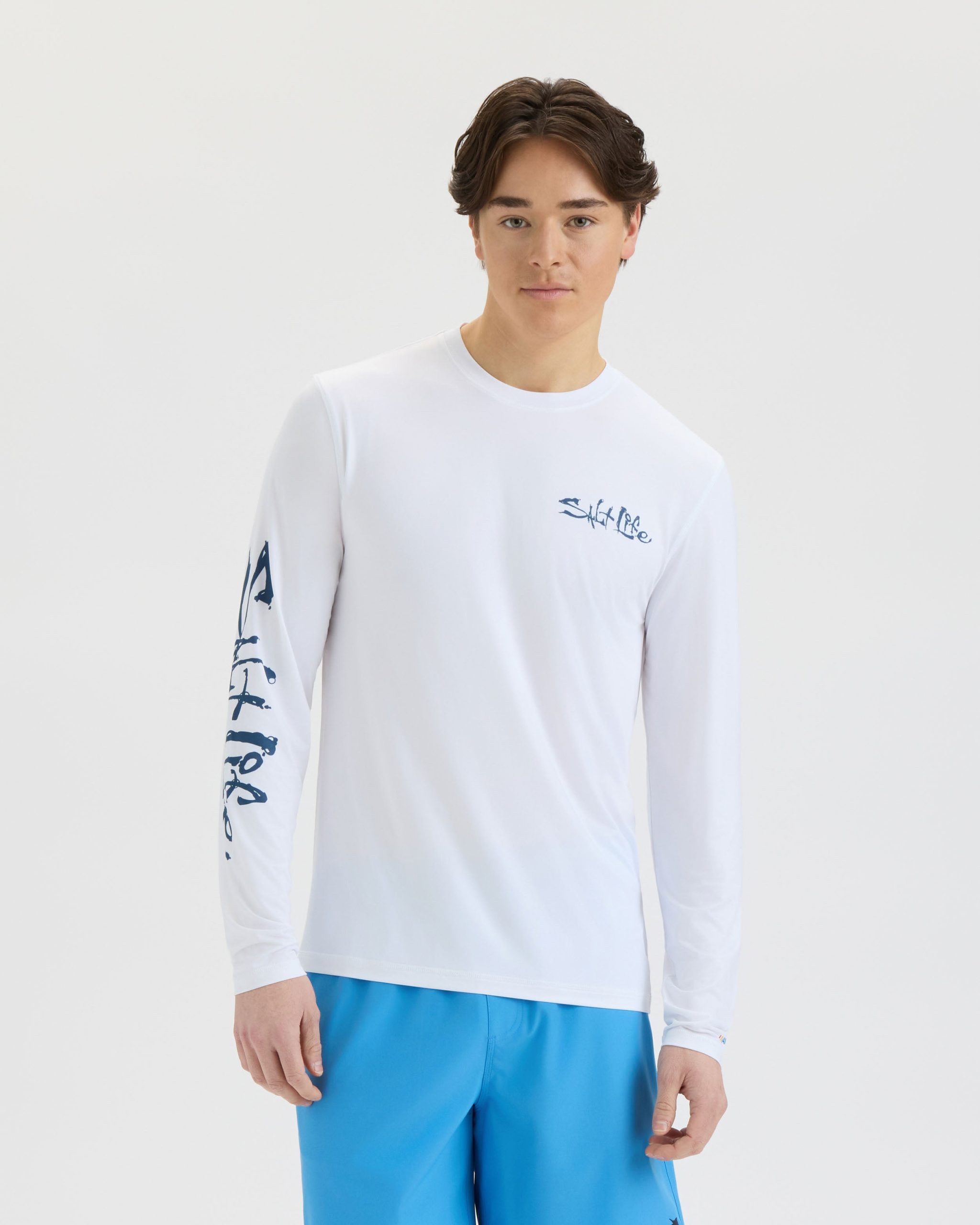 Men's Americana Tuna SLX Performance Long Sleeve Tee - Image 2