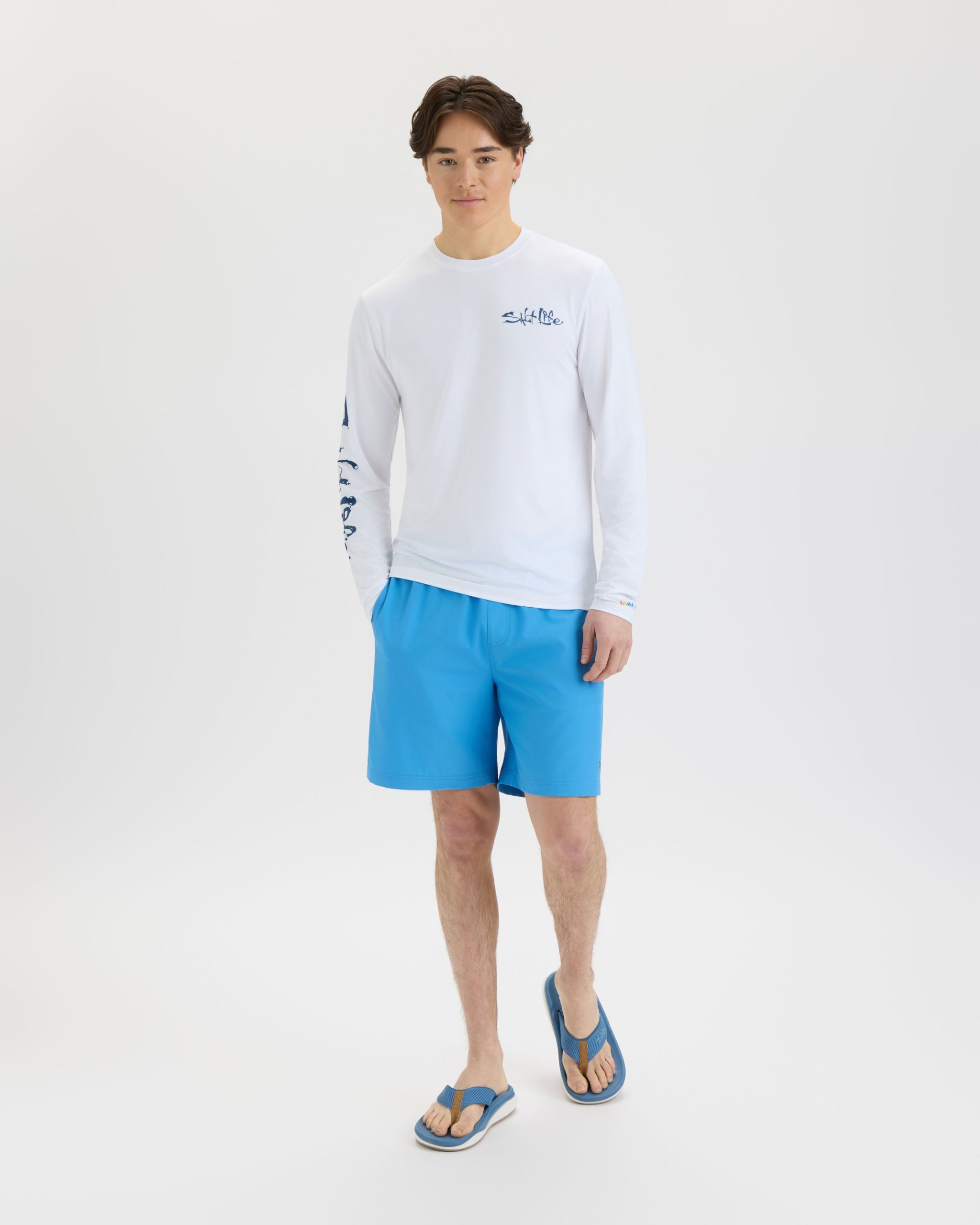 Men's Americana Tuna SLX Performance Long Sleeve Tee - Image 6