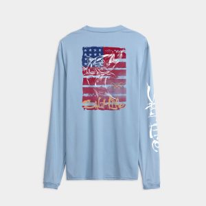 Men's Americana Tuna SLX Performance Long Sleeve Tee