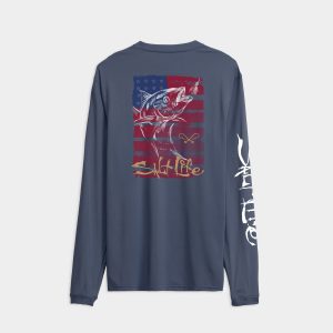 Men's Americana Tuna SLX Performance Long Sleeve Tee