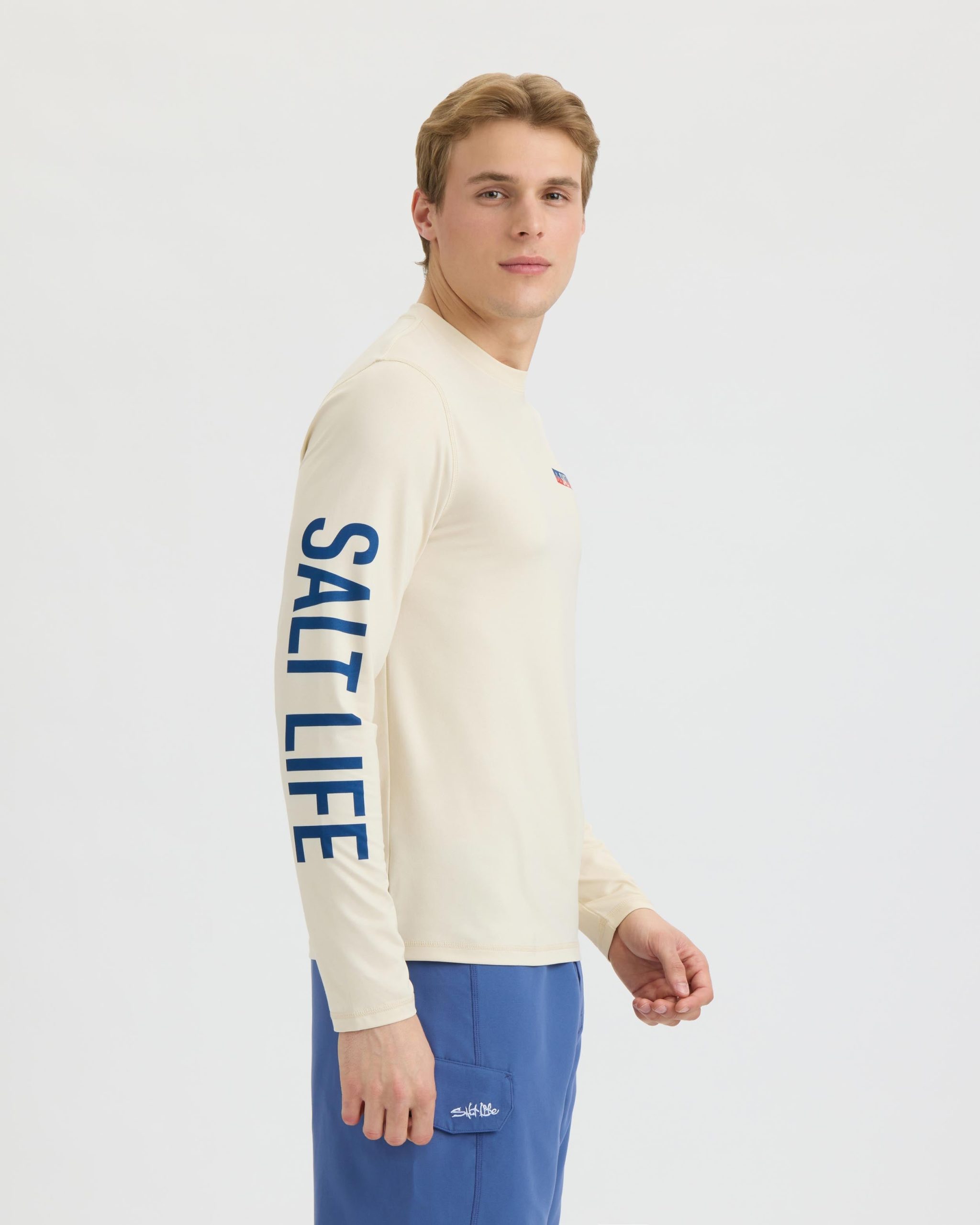 Men's Tuna Tournament Long Sleeve SLX Performance Tee - Image 3
