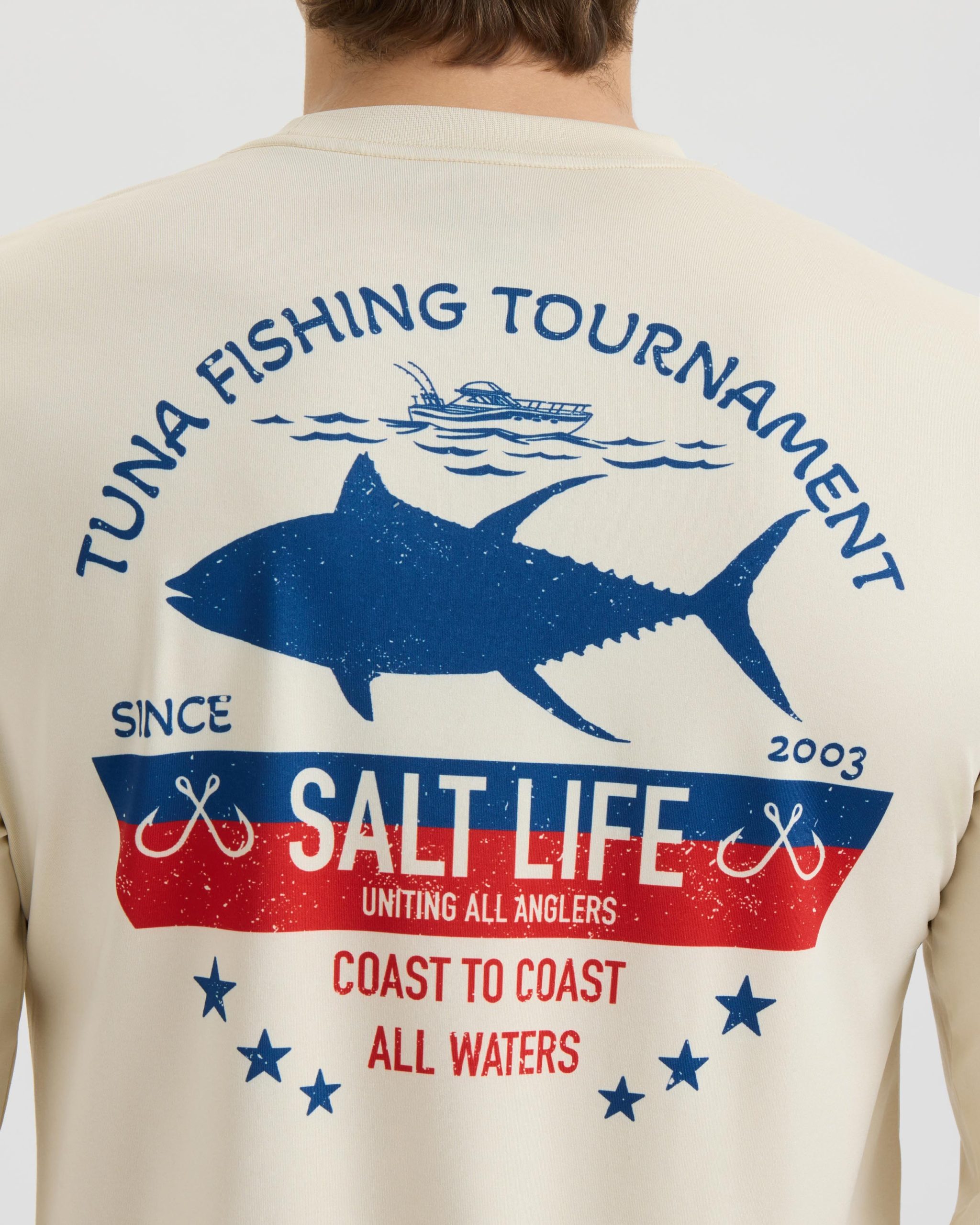 Men's Tuna Tournament Long Sleeve SLX Performance Tee - Image 5
