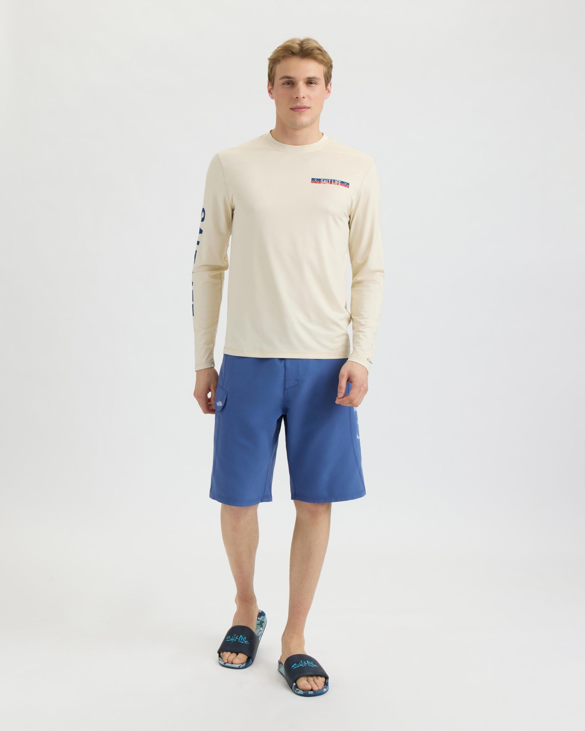 Men's Tuna Tournament Long Sleeve SLX Performance Tee - Image 6