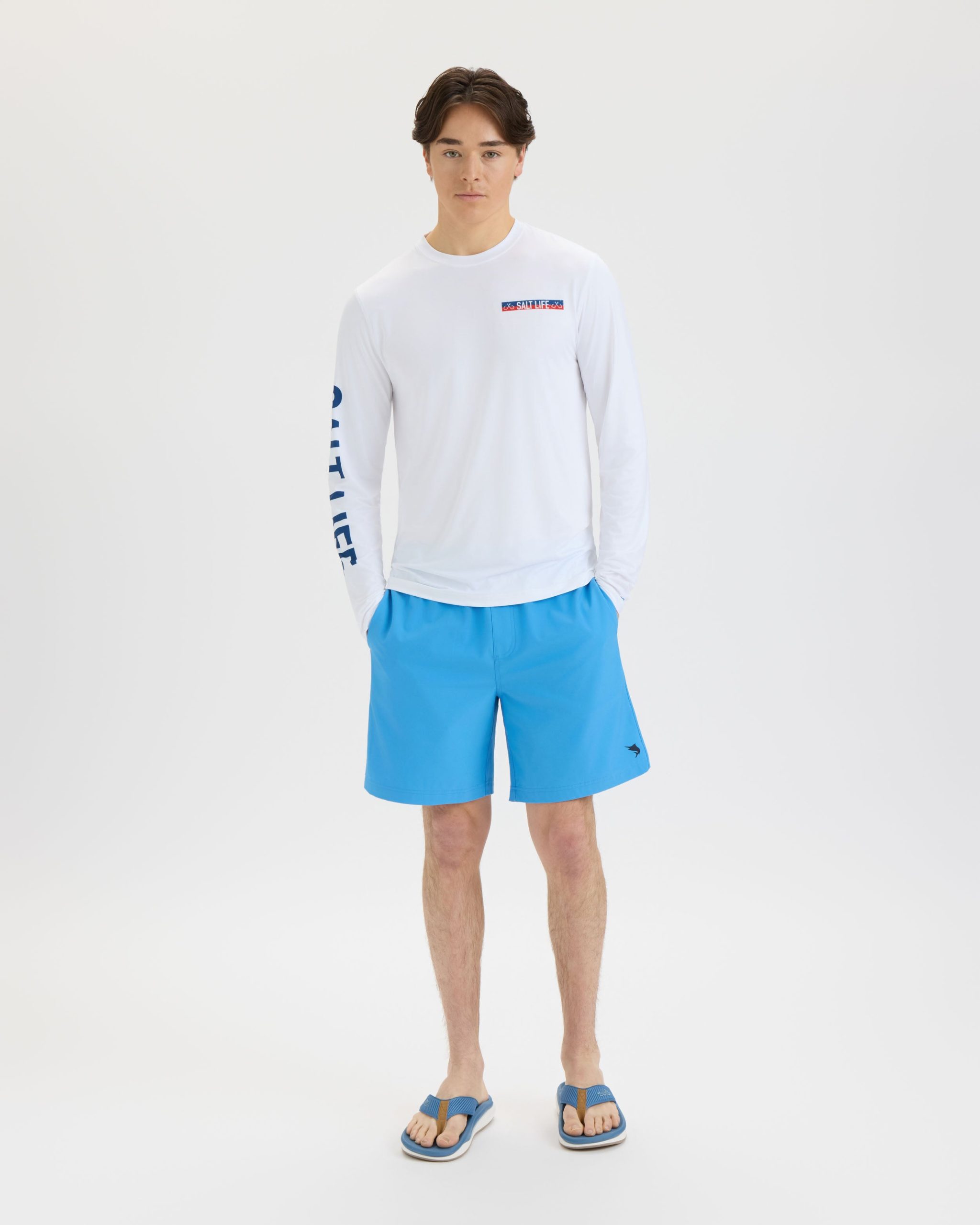 Men's Tuna Tournament Long Sleeve SLX Performance Tee - Image 6