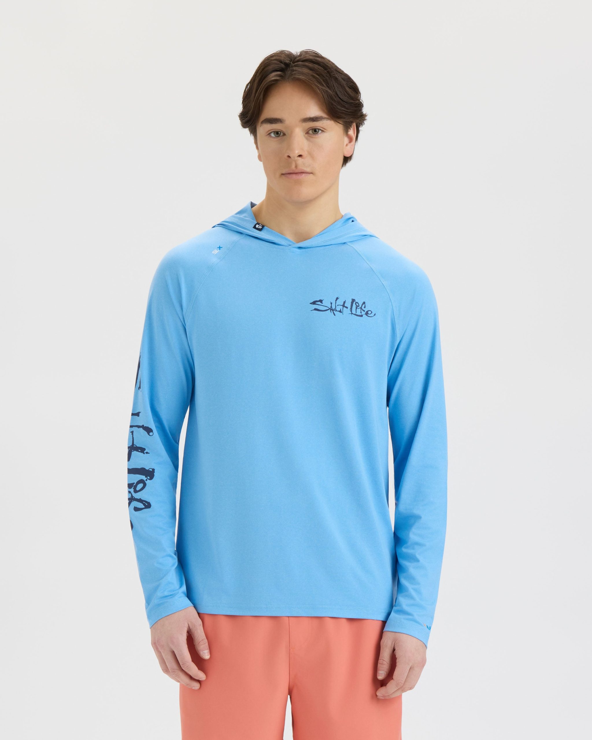 Men's One Cast at a Time SLX Performance Hoodie - Image 2