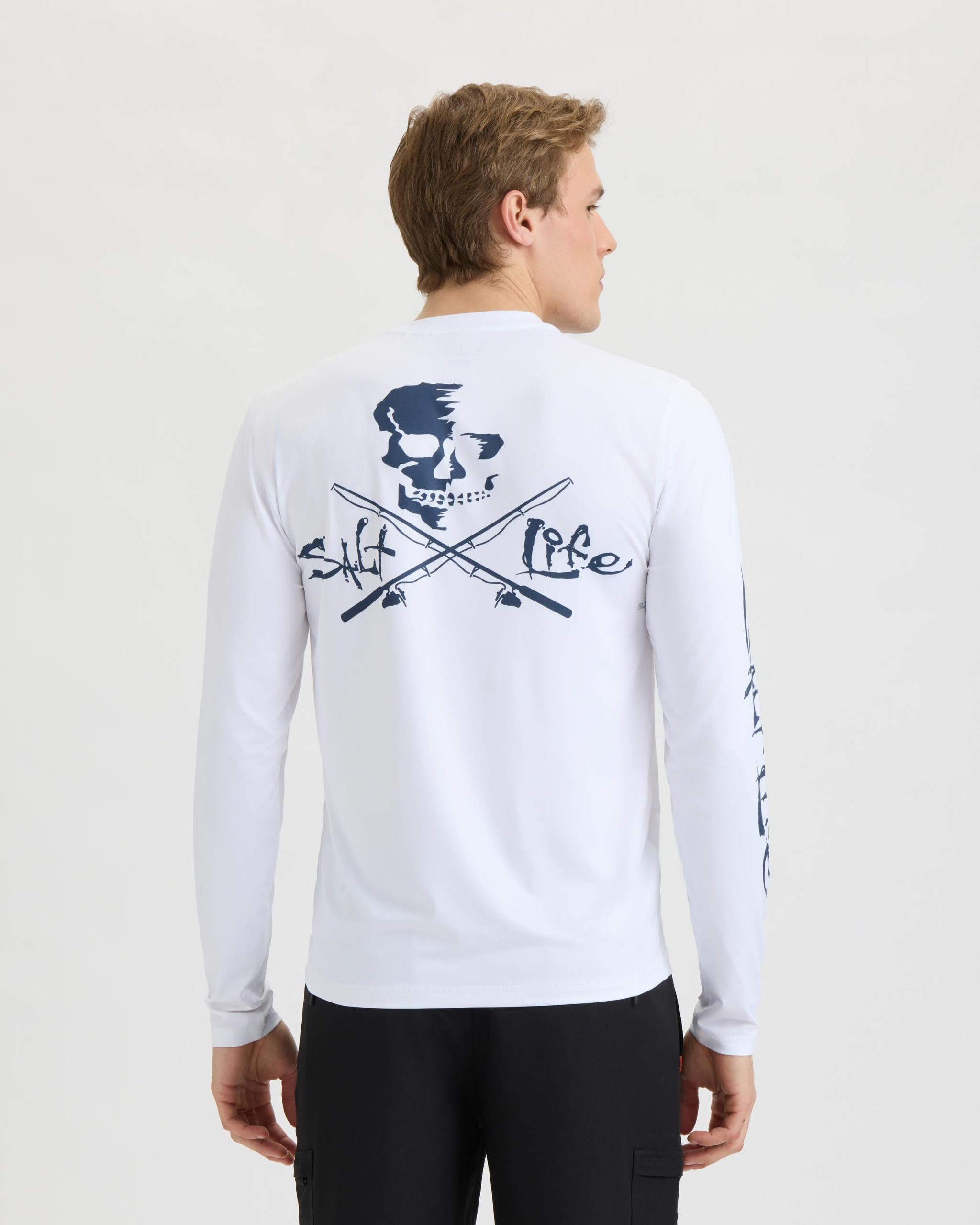 Skull and Poles SLX Performance Long Sleeve Tee - Image 4