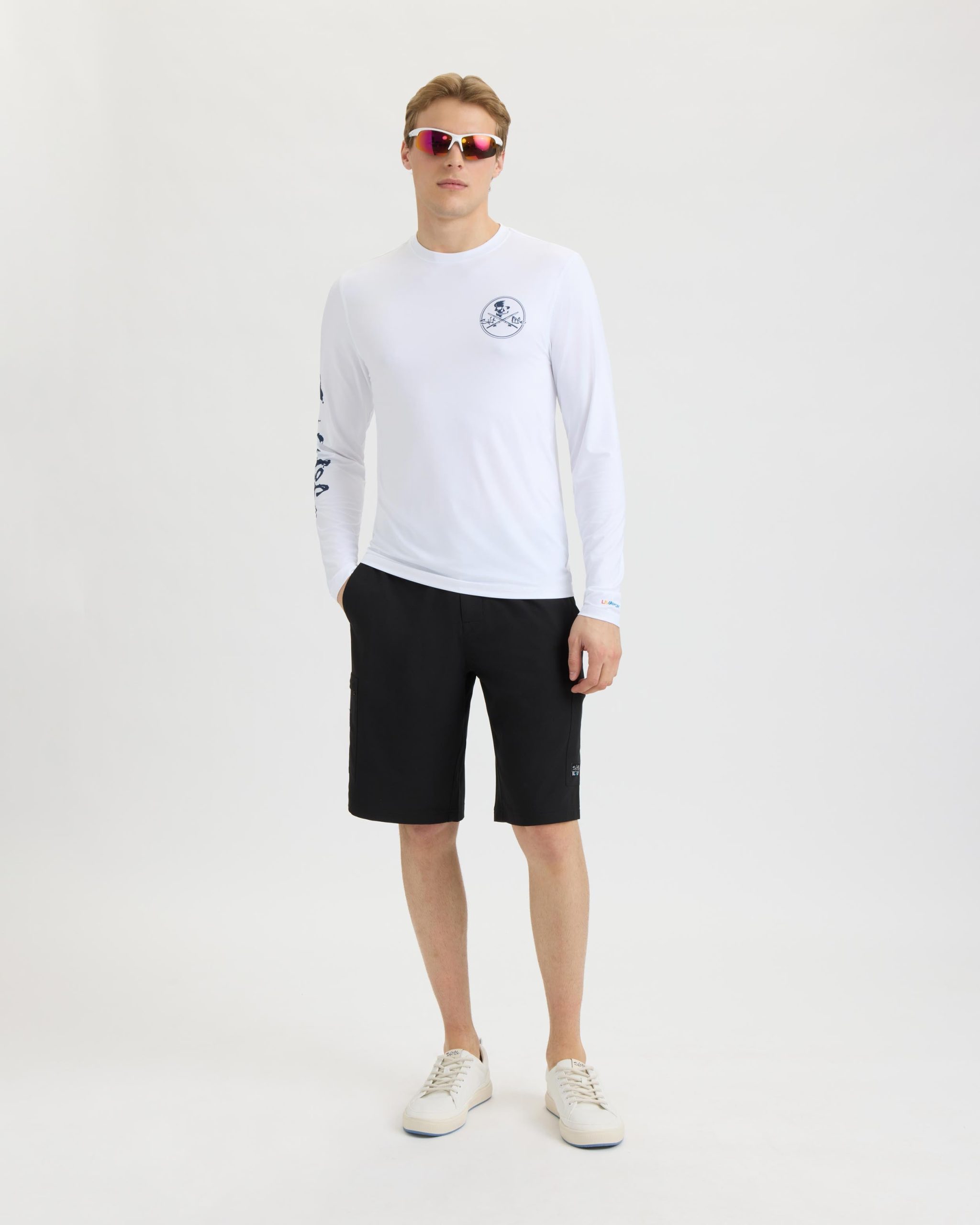 Skull and Poles SLX Performance Long Sleeve Tee - Image 7