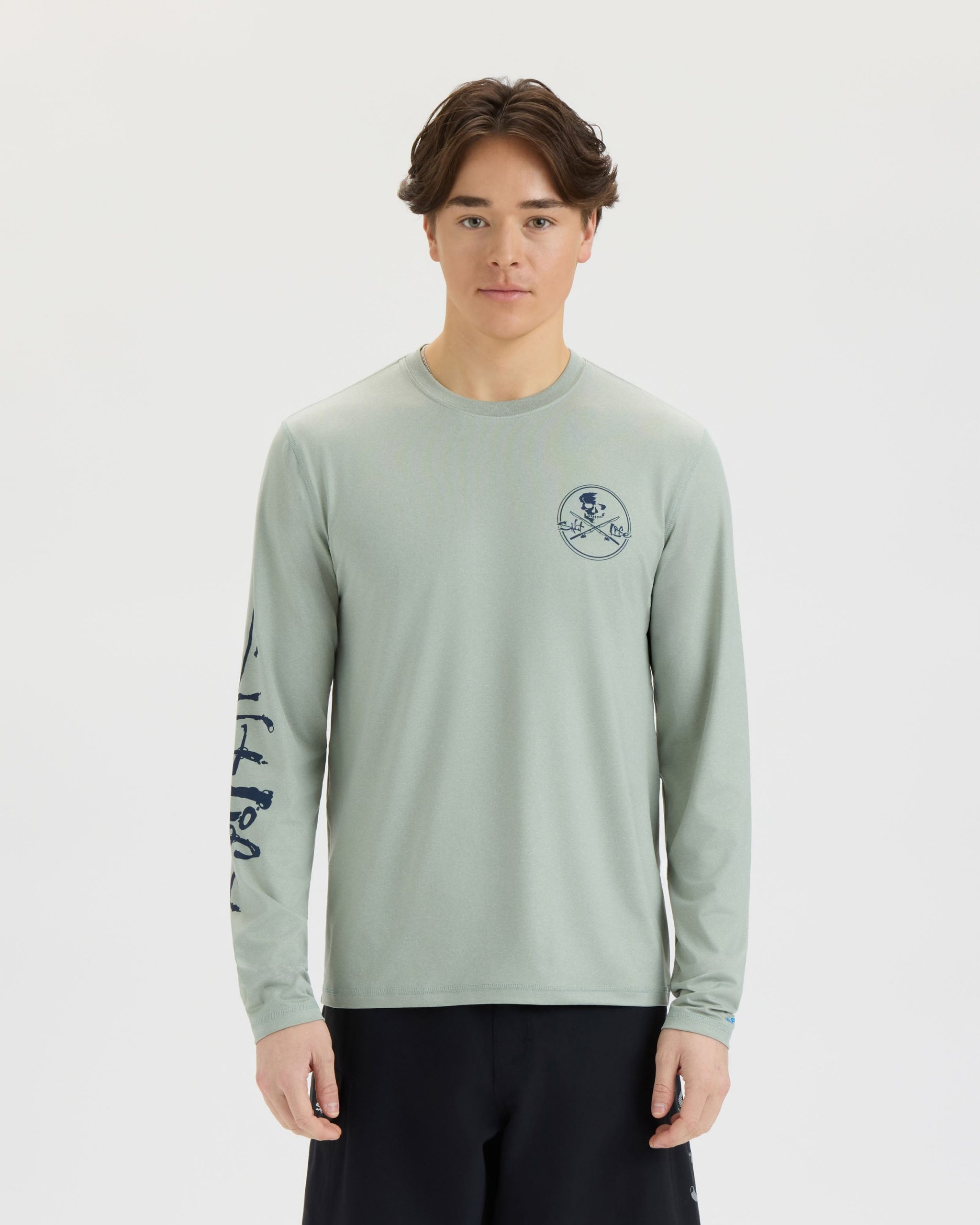 Skull and Poles SLX Performance Long Sleeve Tee - Image 2