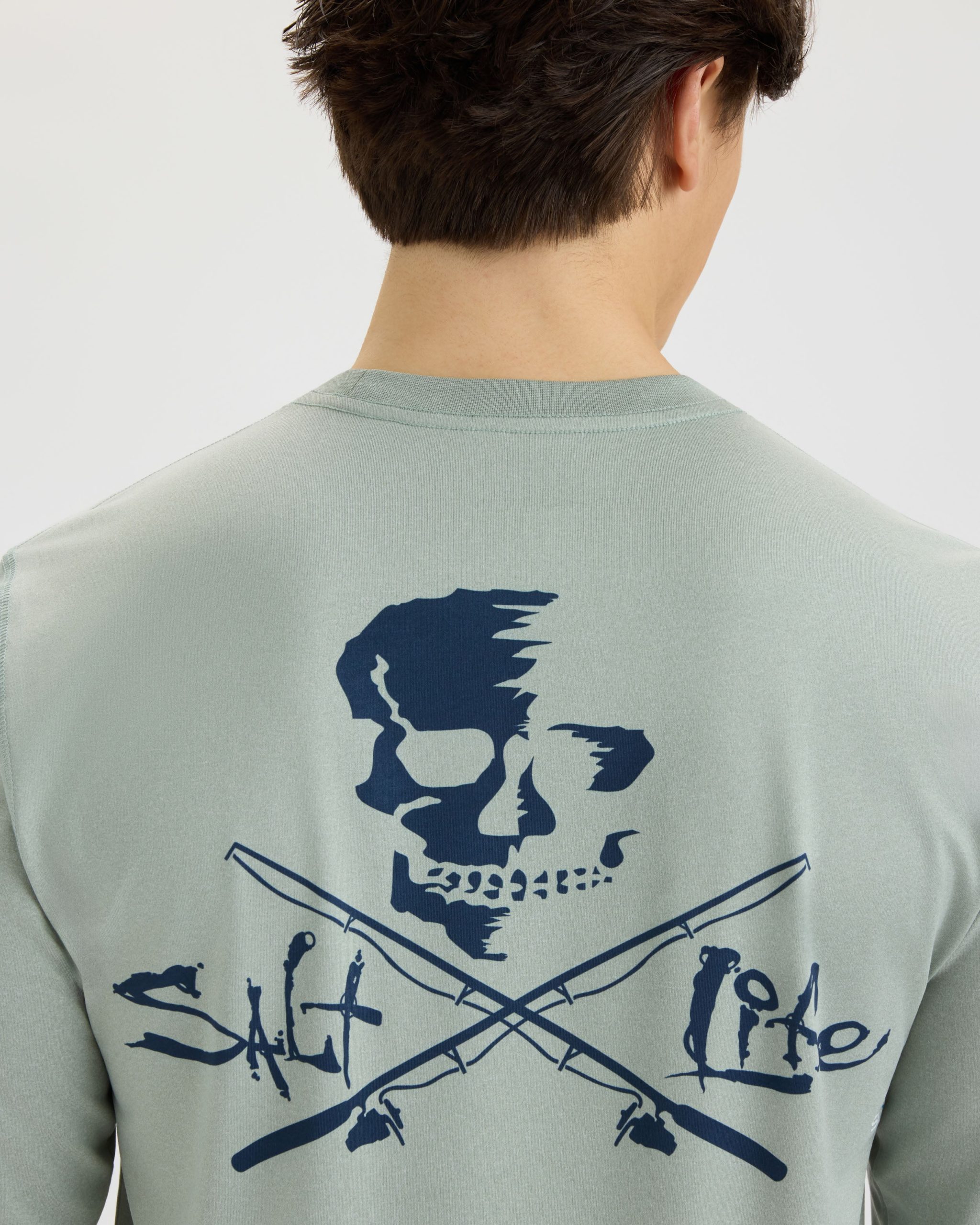 Skull and Poles SLX Performance Long Sleeve Tee - Image 5