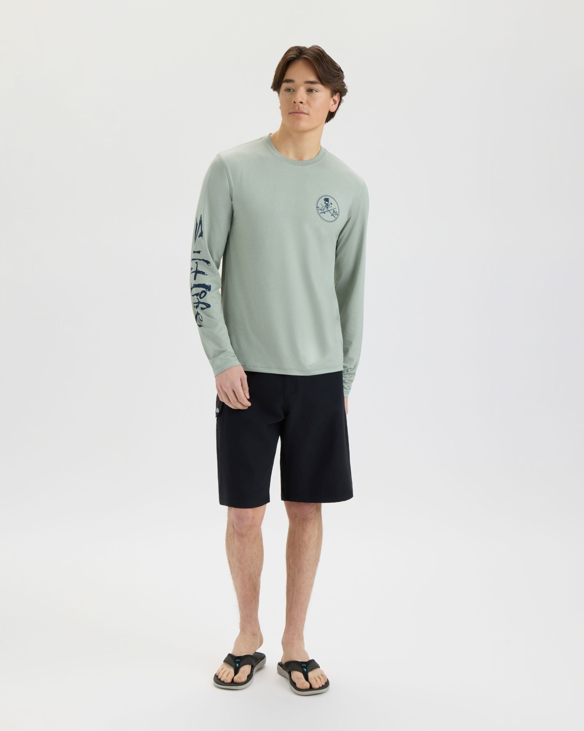 Skull and Poles SLX Performance Long Sleeve Tee - Image 6