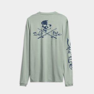 Skull and Poles SLX Performance Long Sleeve Tee