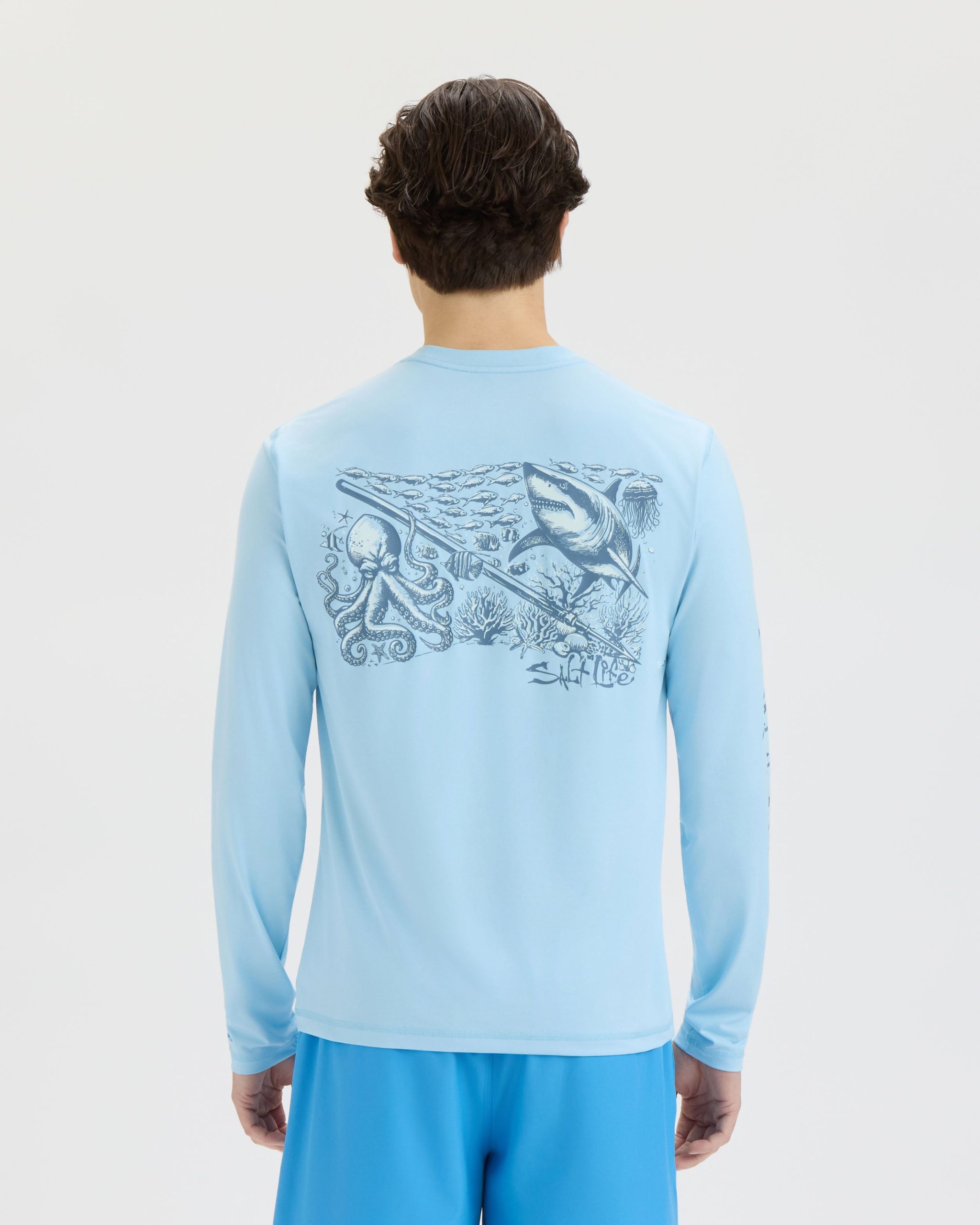 Men's Underwater Diving 2.0 SLX Performance Long Sleeve Tee - Image 4