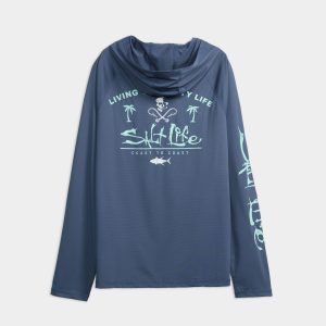Men's Born Salty Performance Hoodie