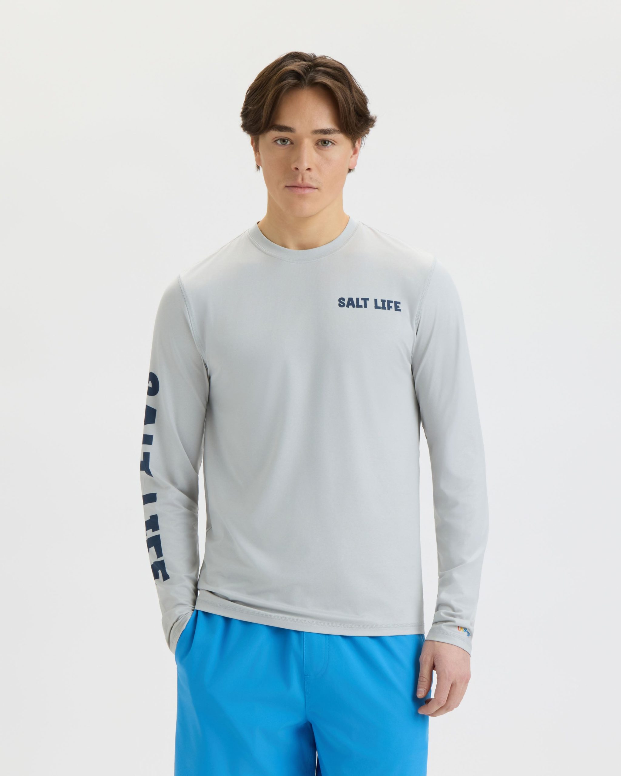 Men's Salt Life Sunset Long Sleeve SLX Performance Tee - Image 2