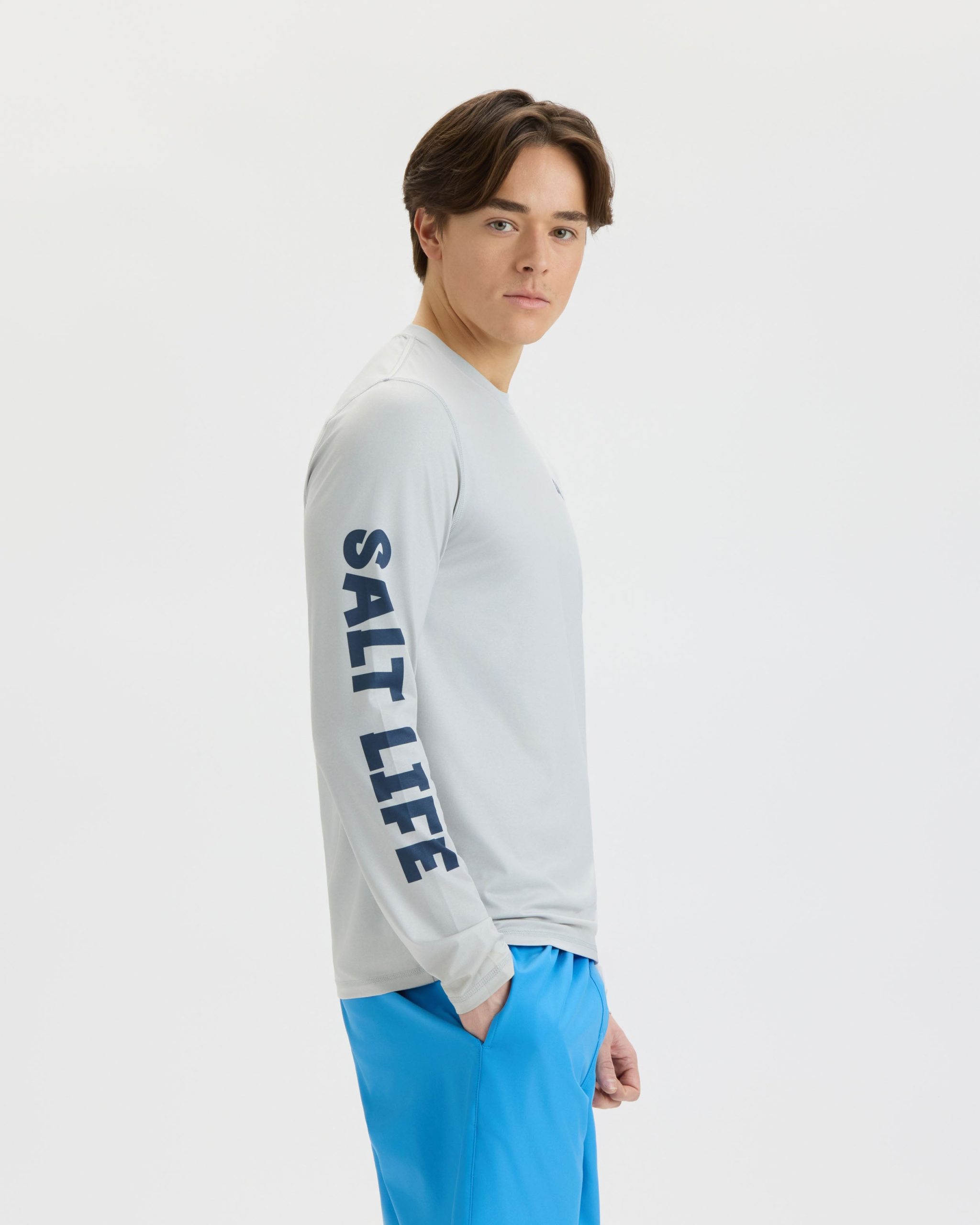 Men's Salt Life Sunset Long Sleeve SLX Performance Tee - Image 3