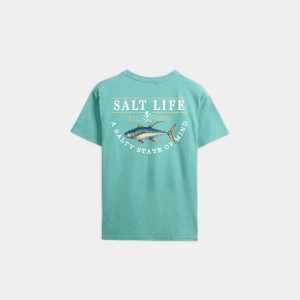 Youth Yellow Fin Catch 30's Tee
