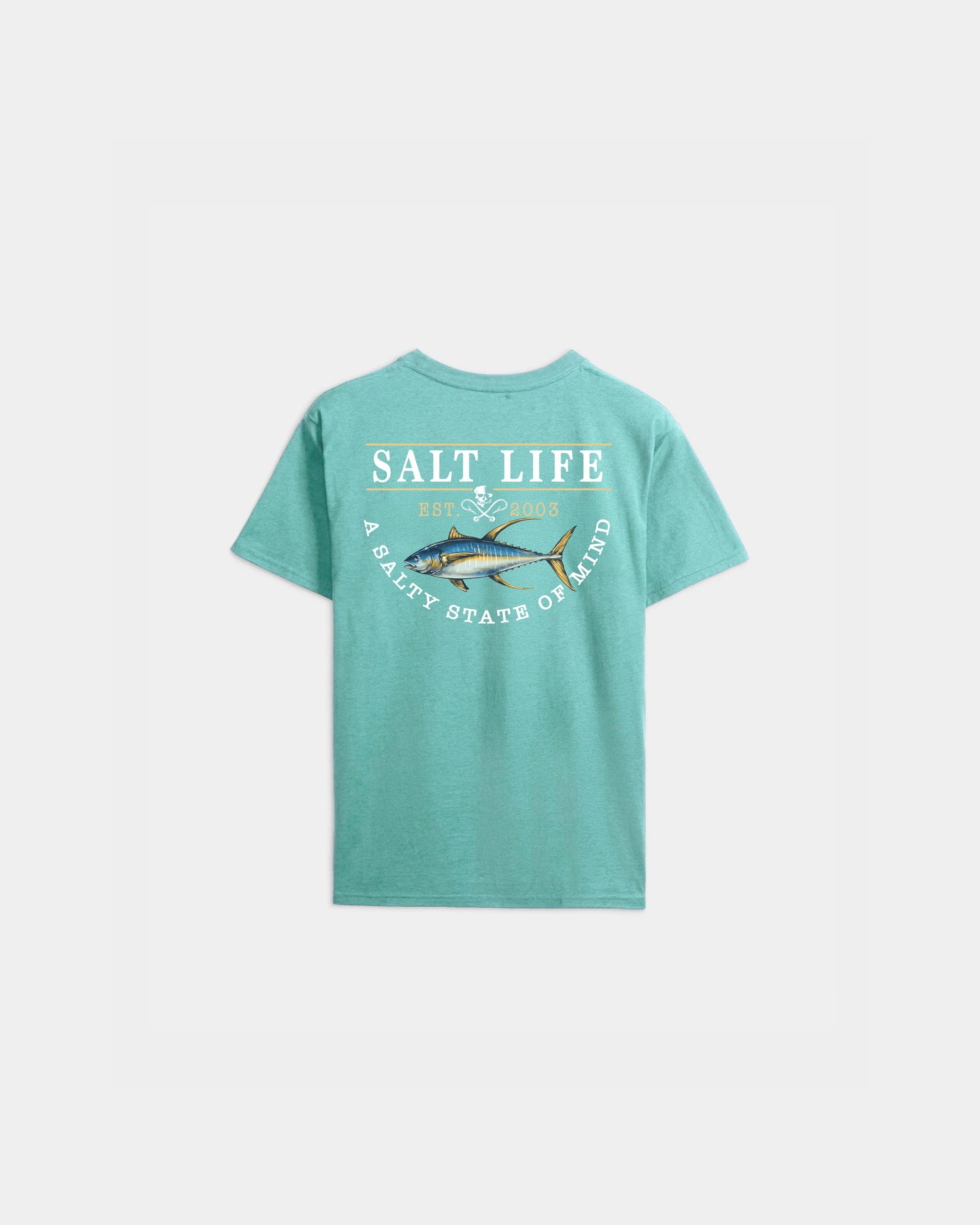 Youth Yellow Fin Catch 30's Tee