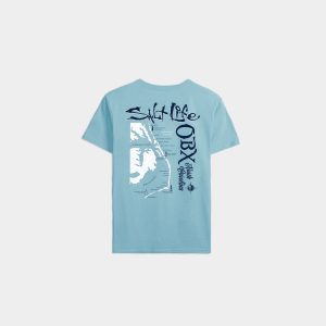 Youth OBX Map Short Sleeve Tee