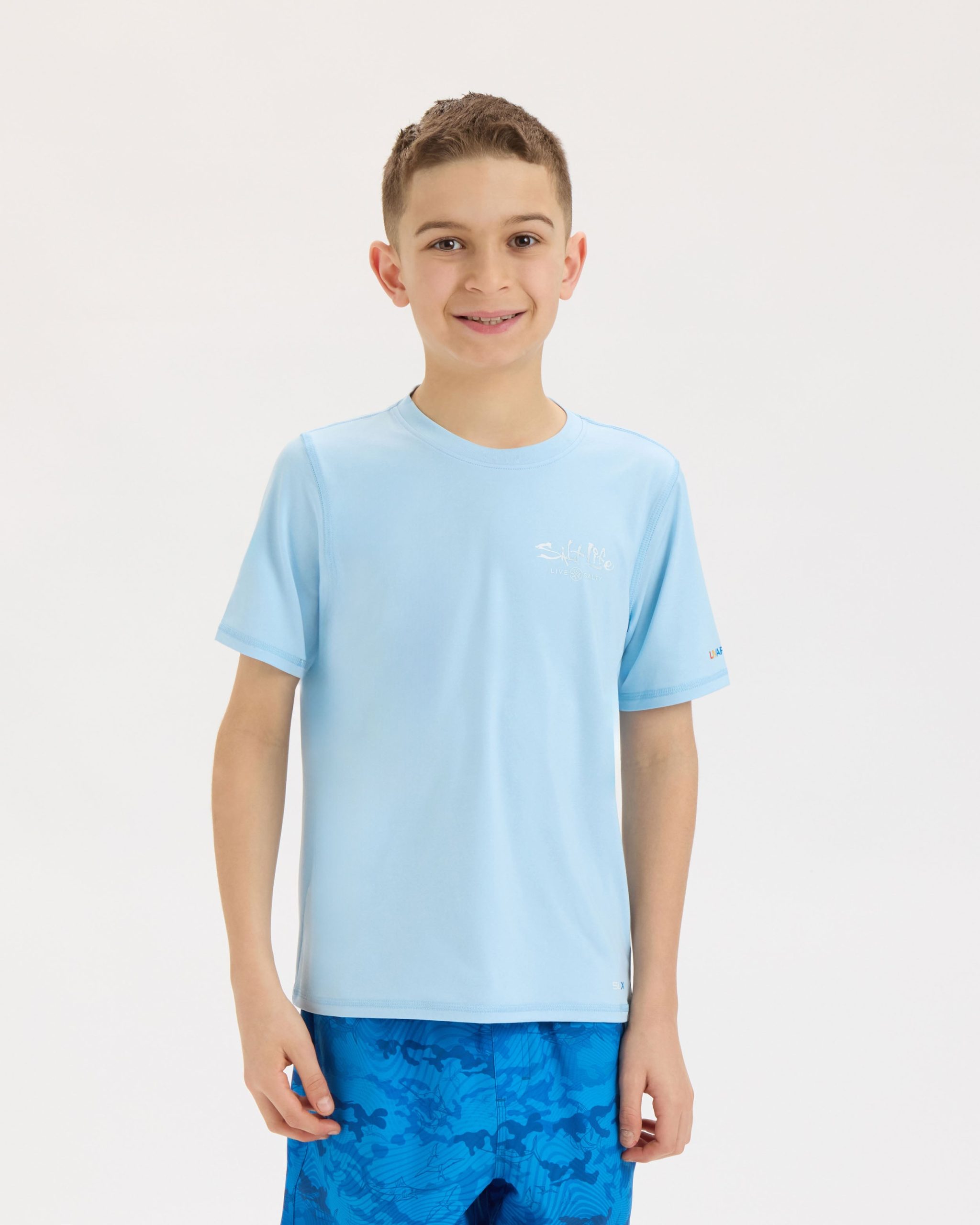 Youth Sailfish N' Bones SLX Performance Short Sleeve Tee - Image 2