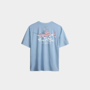 Youth Sailfish N' Bones SLX Performance Short Sleeve Tee