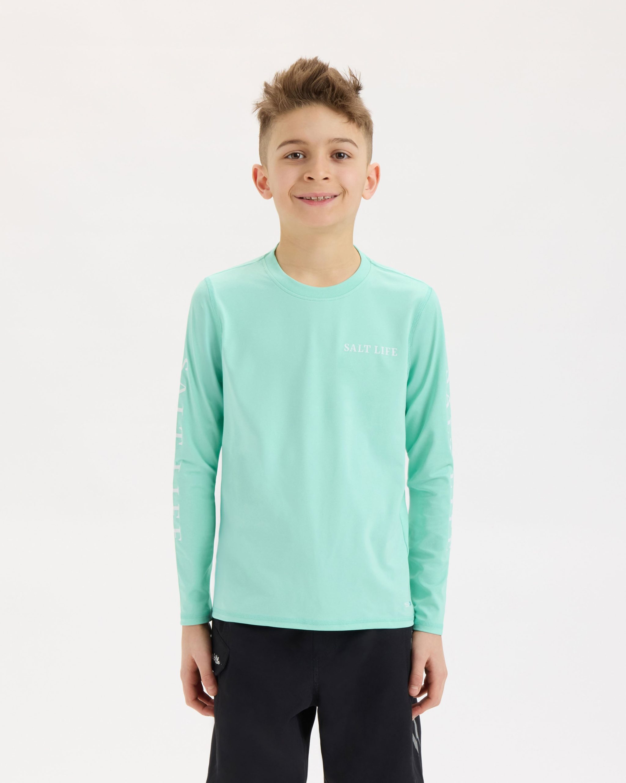 Youth Mahi Way SLX Performance Long Sleeve Tee - Image 2