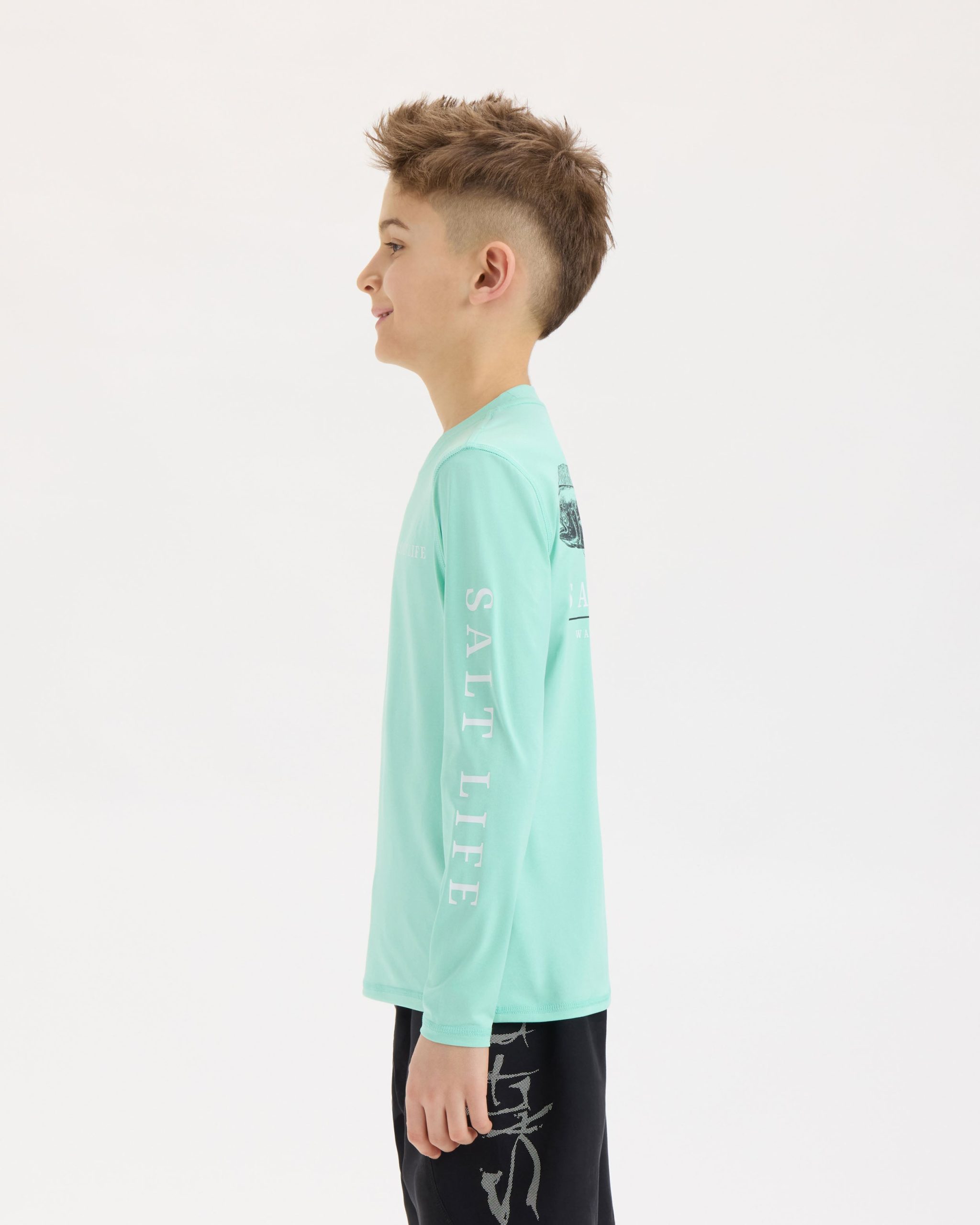 Youth Mahi Way SLX Performance Long Sleeve Tee - Image 3