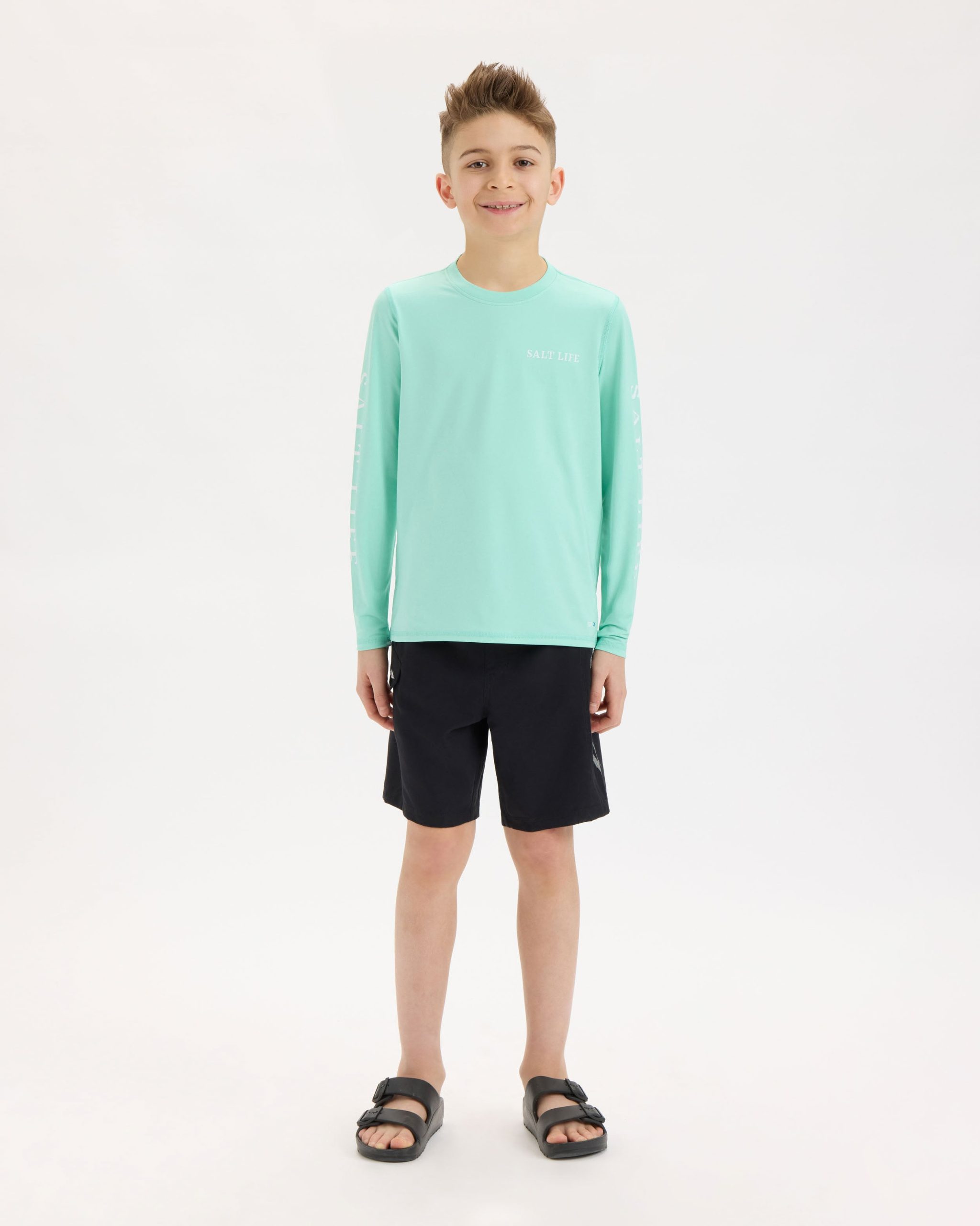 Youth Mahi Way SLX Performance Long Sleeve Tee - Image 5