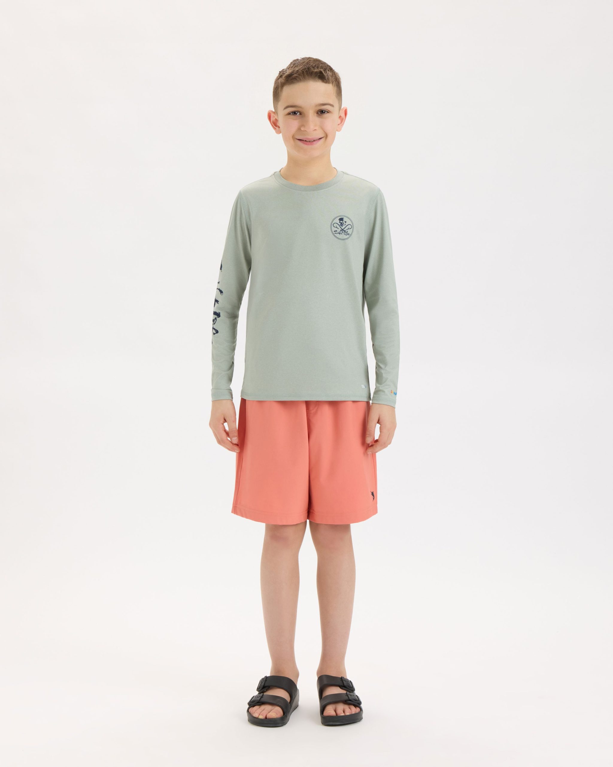 Youth Skull and Hooks SLX Performance Long Sleeve Tee - Image 5
