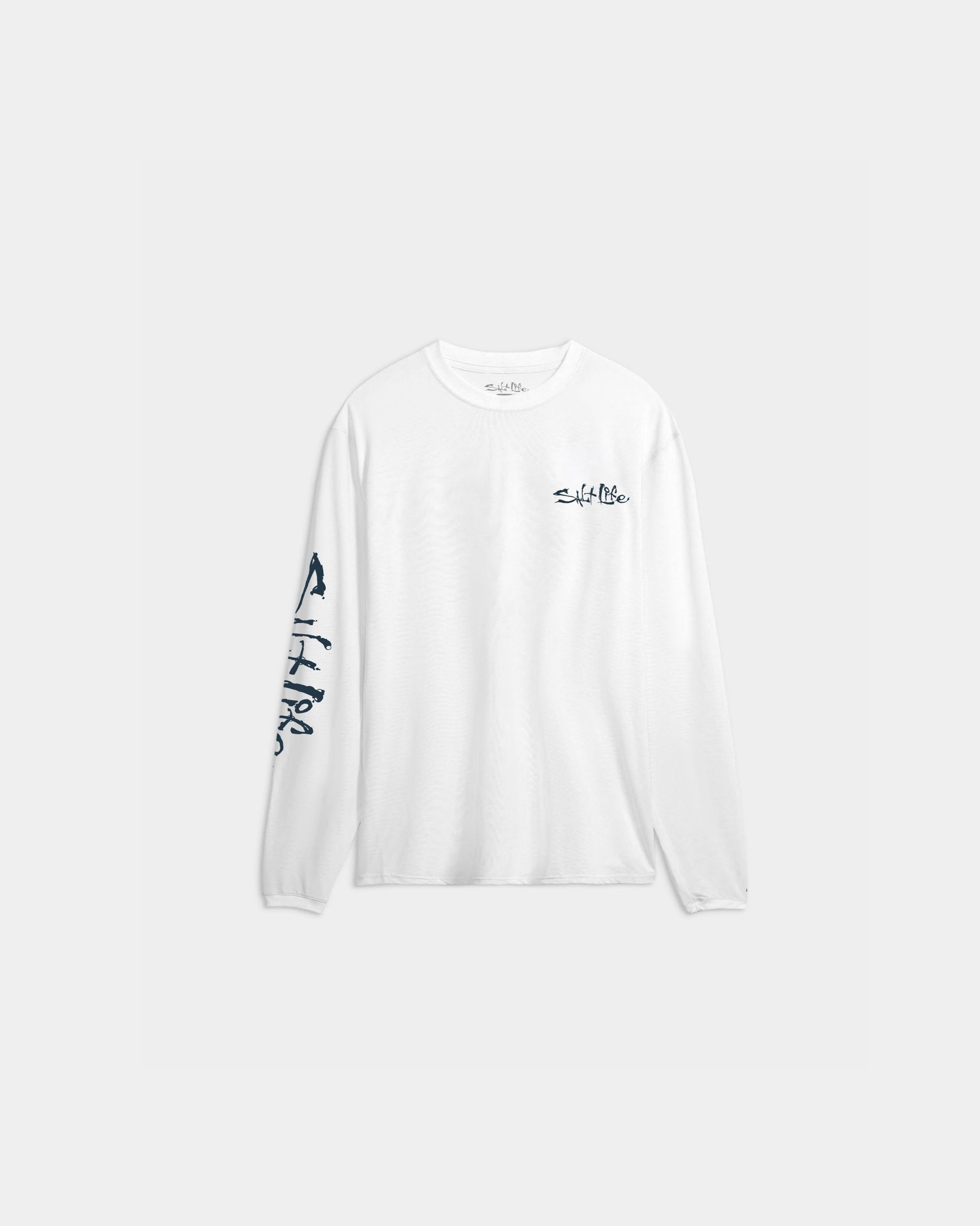 Youth Liquid Depth Badge Long Sleeve SLX Performance Tee - Image 2