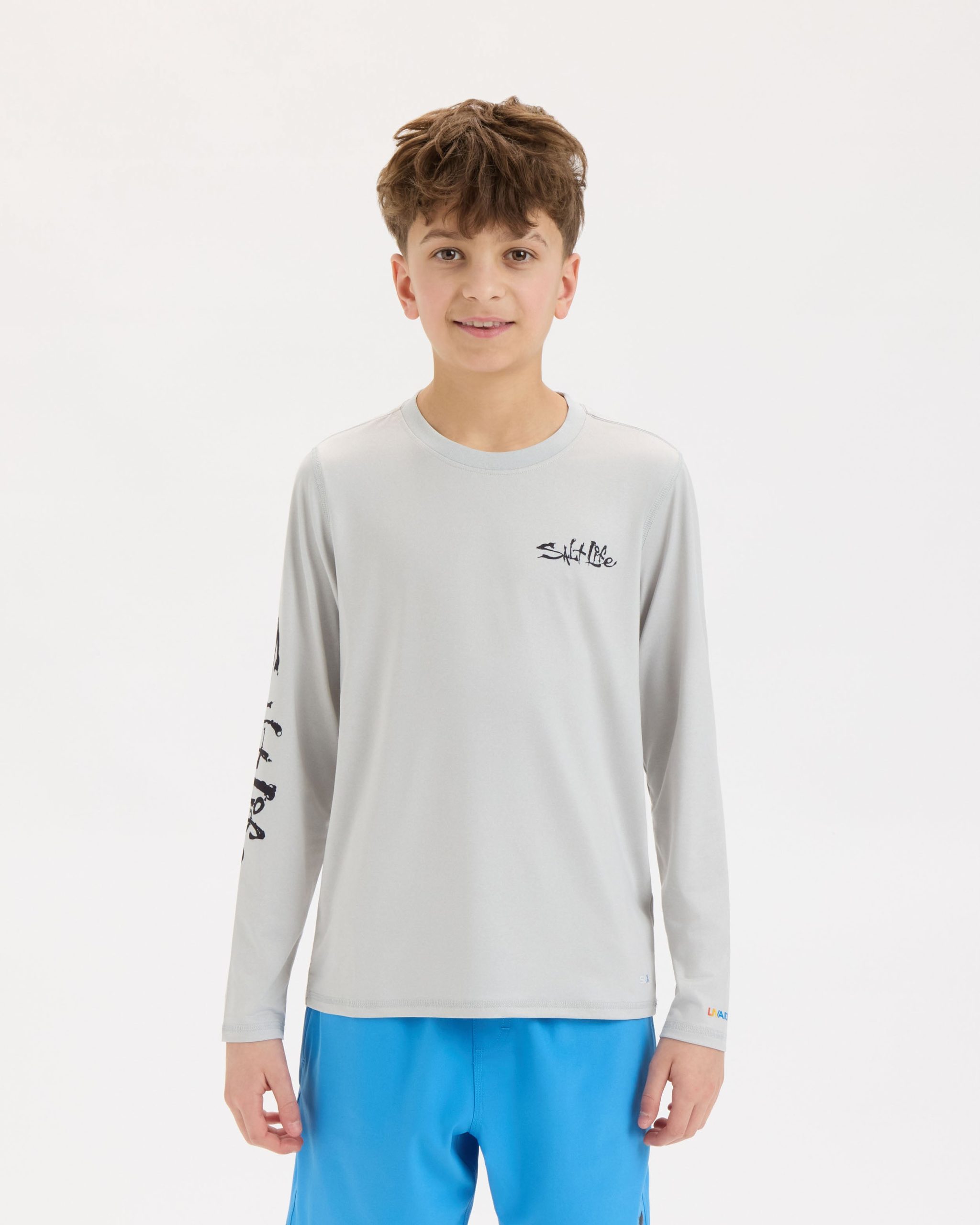 Youth OBX Map Long Sleeve Tee - Image 2