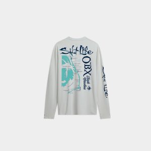 Youth OBX Map Long Sleeve Tee