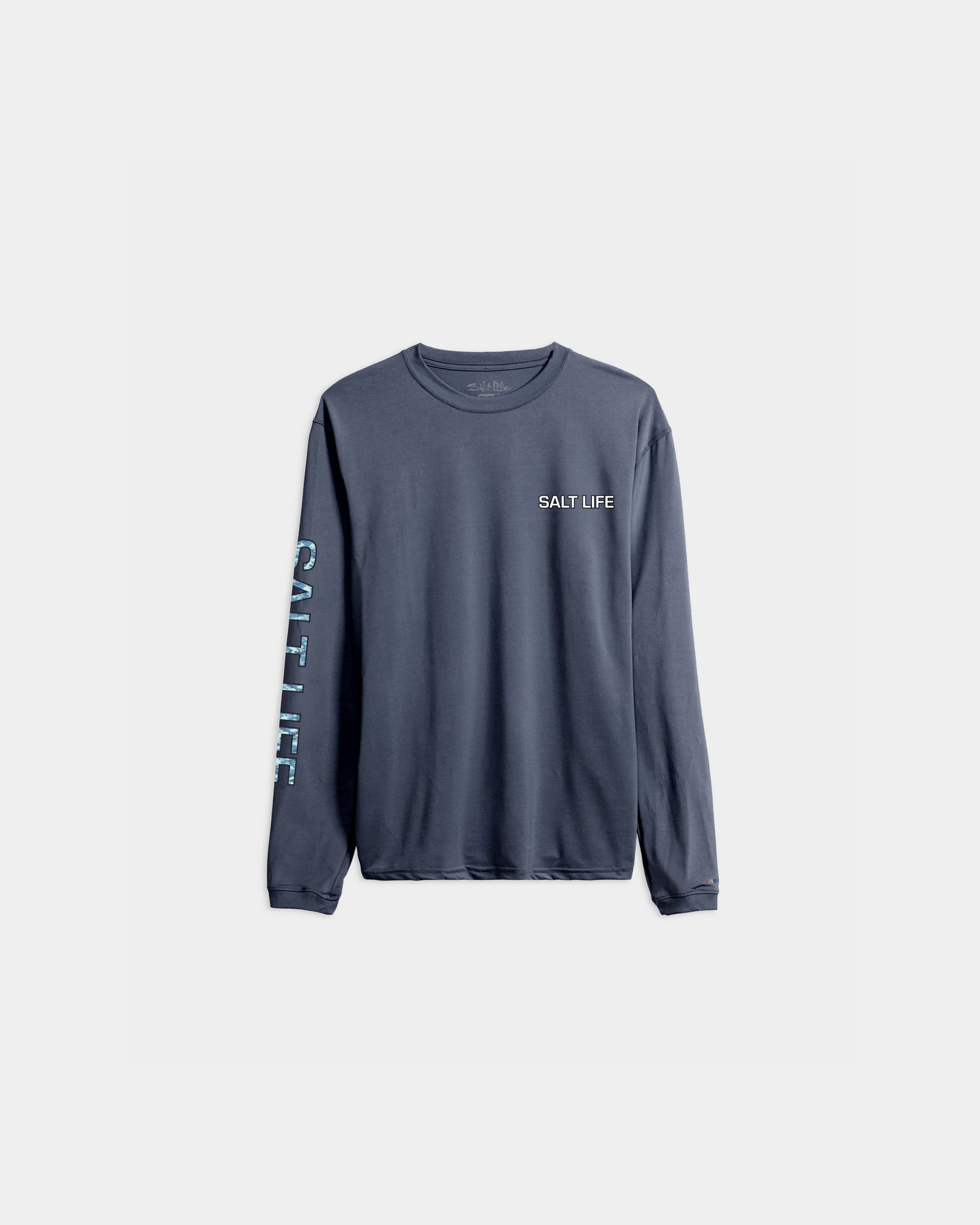 Youth Camo Crest Long Sleeve SLX Performance Tee - Image 2