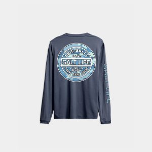 Youth Camo Crest Long Sleeve SLX Performance Tee
