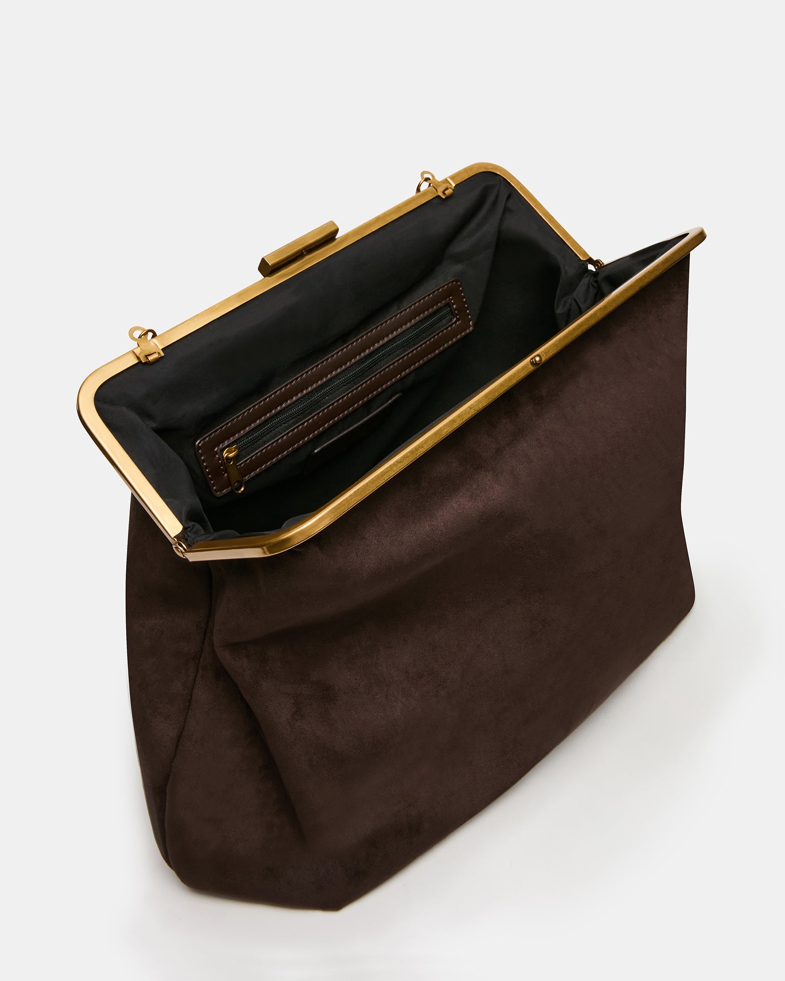 SEFINA BAG BROWN SUEDE - Image 4